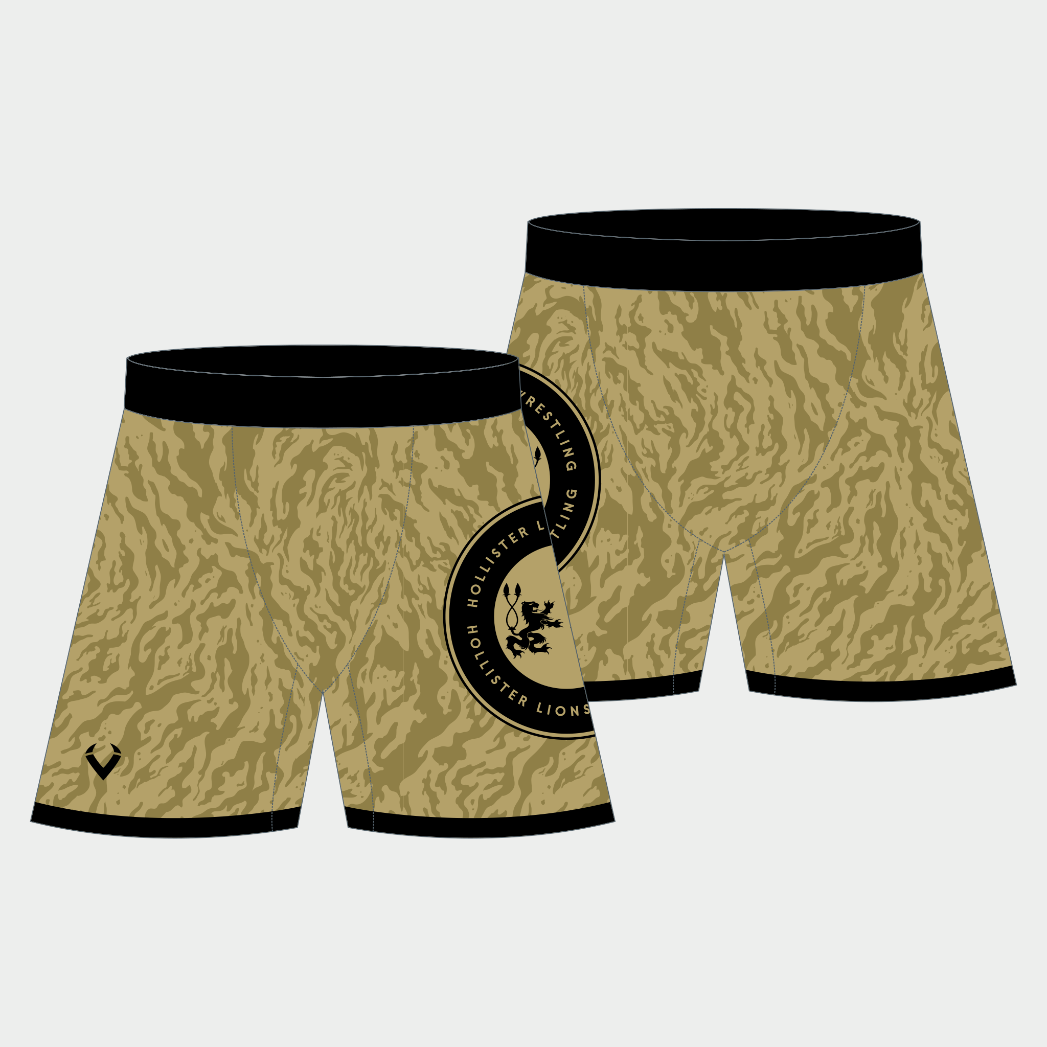 Hollister - Compression Short (Gold)