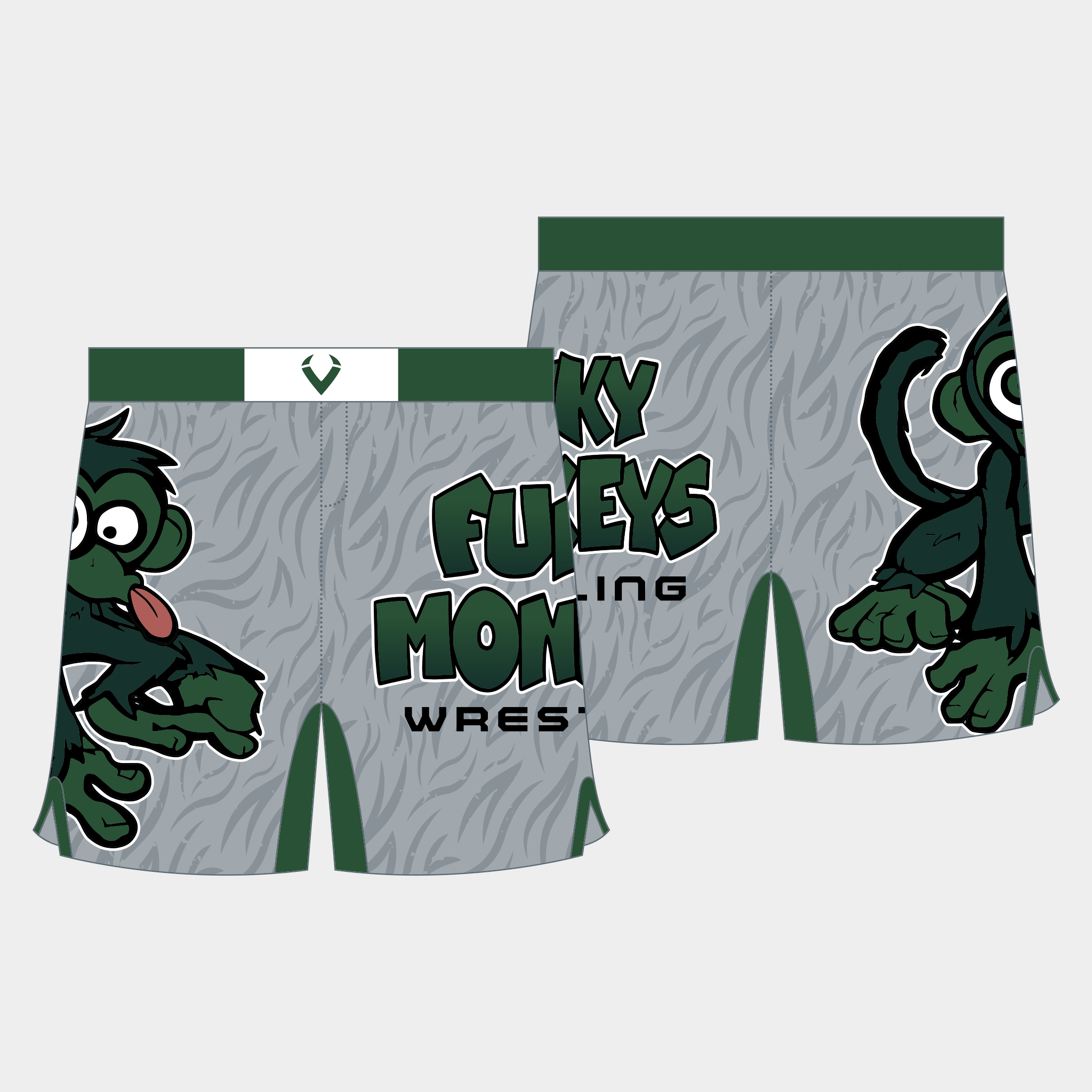 Funky Monkeys - Drill Shorts