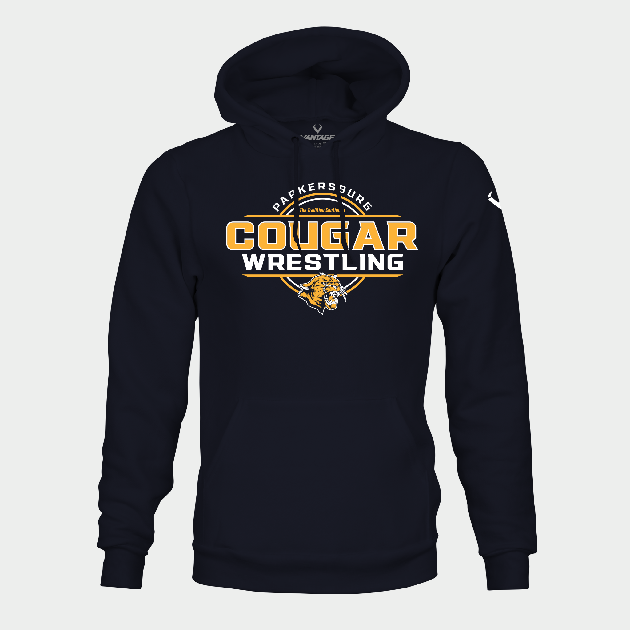Parkersburg Cougars - Midweight Hoodie