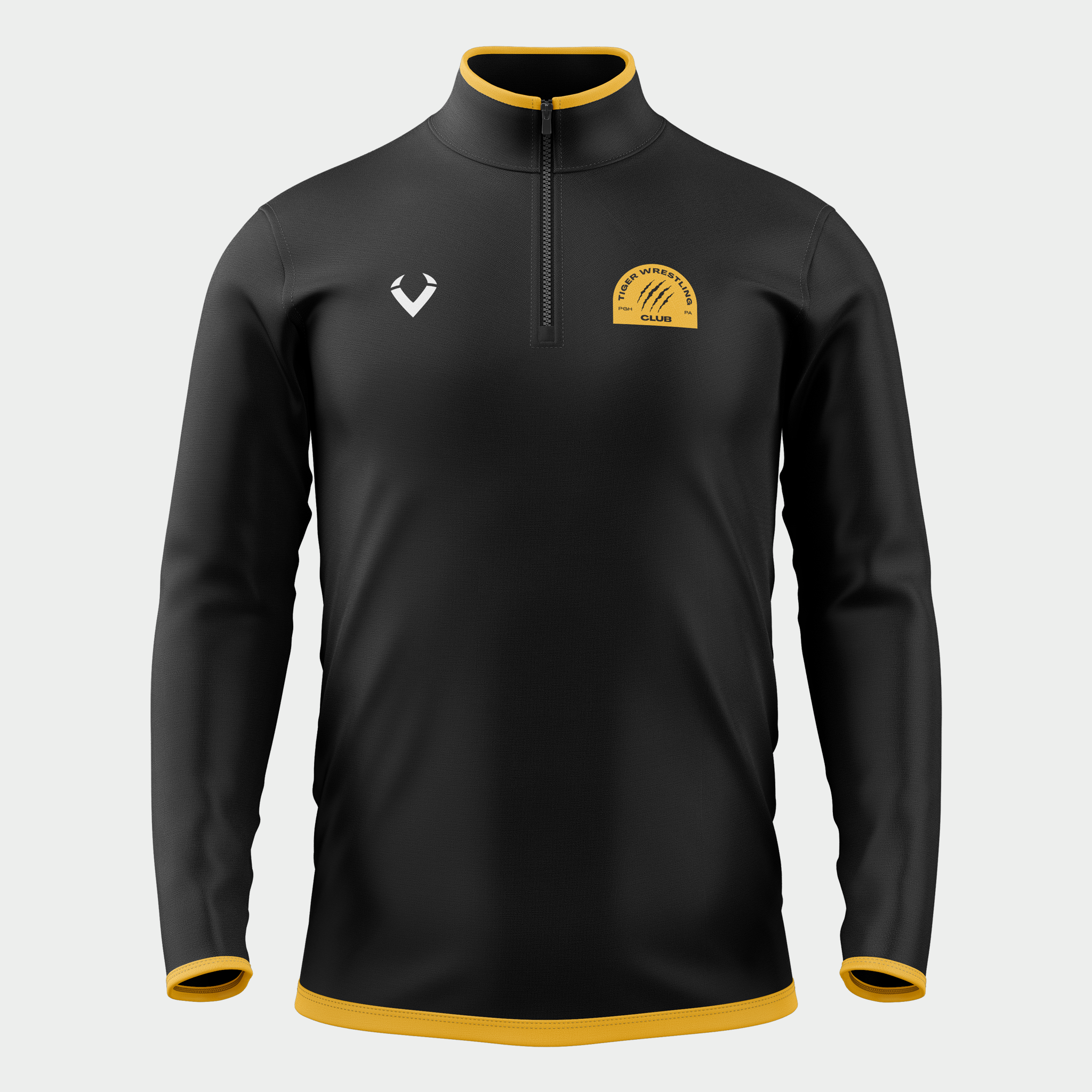 Tiger Wrestling Club - 1/4 Zip Pullover