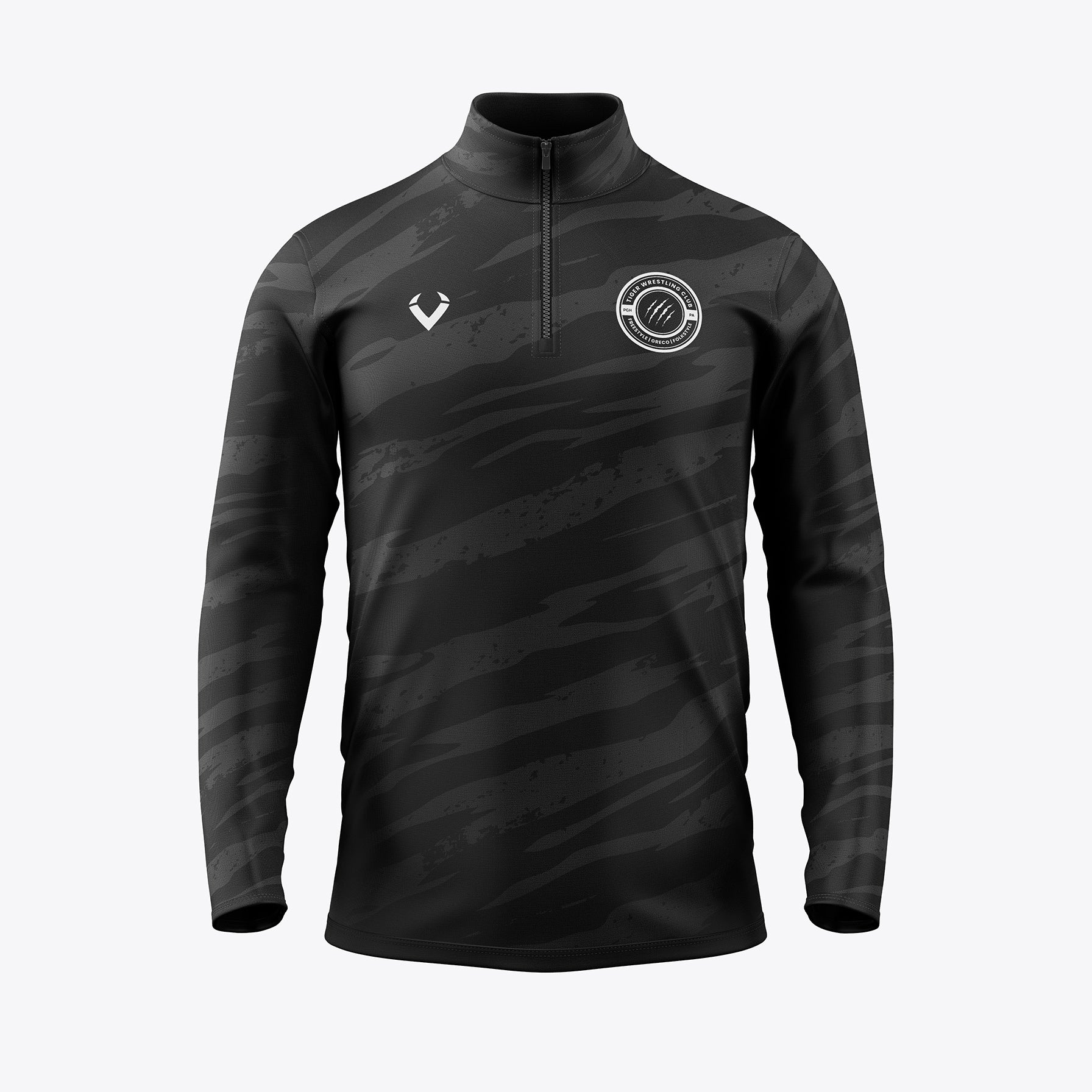 Tiger WC - Contender 1/4 Zip Pullover (Design 1)