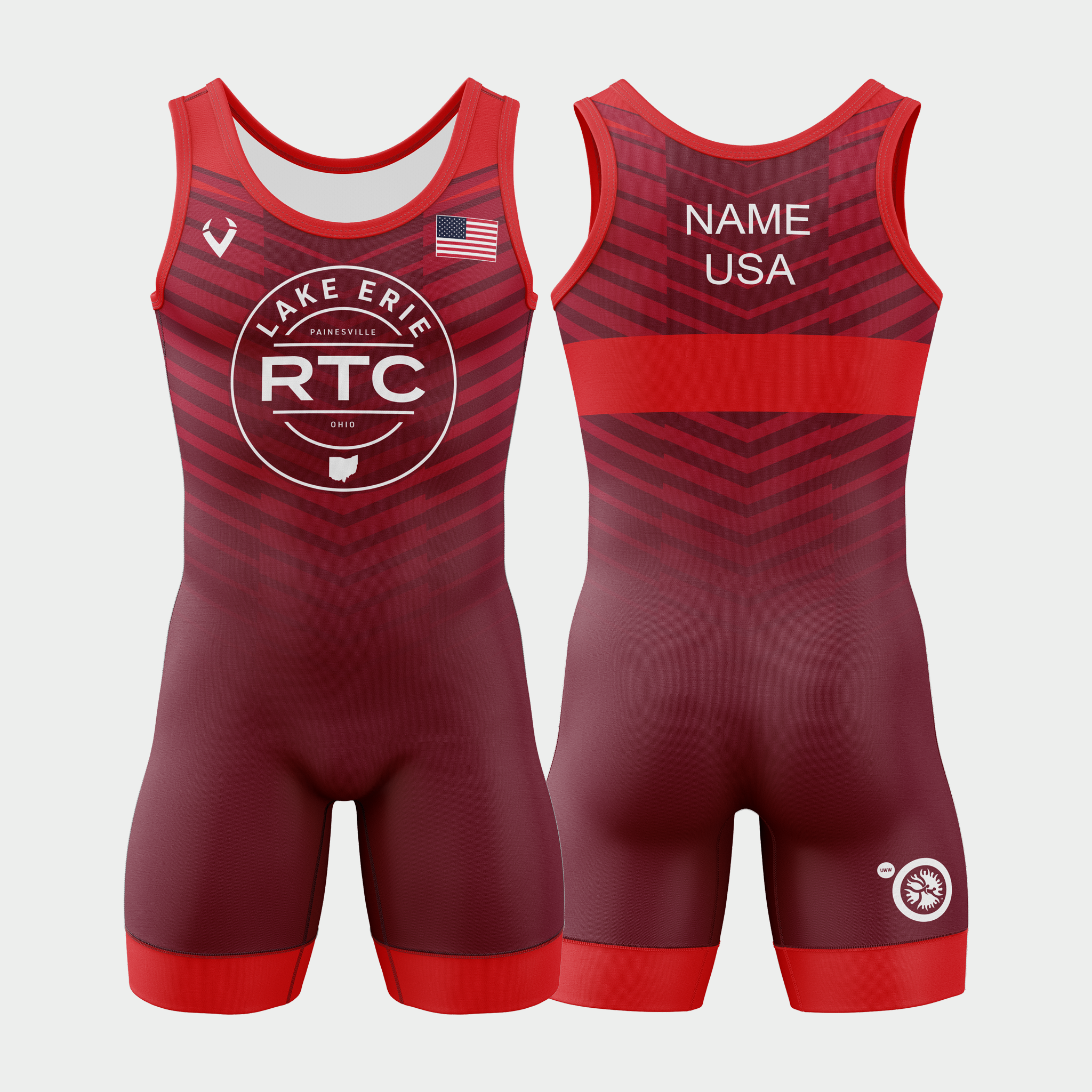 Lake Erie RTC - Red Standard Singlet