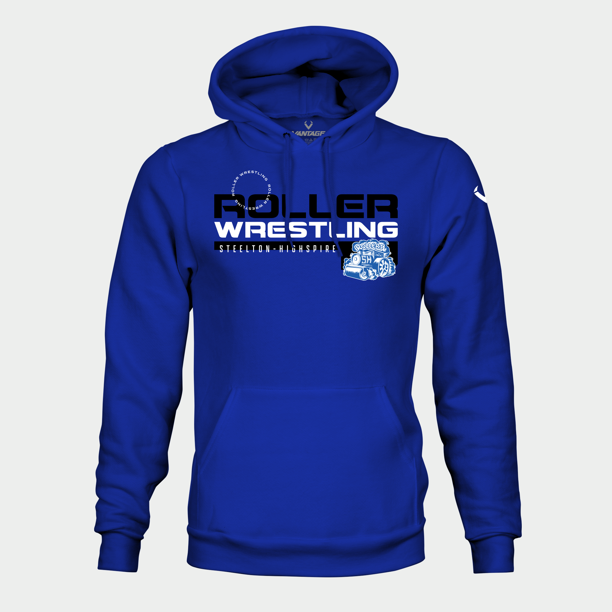 Steelton Rollers - Midweight Hoodie (Royal)