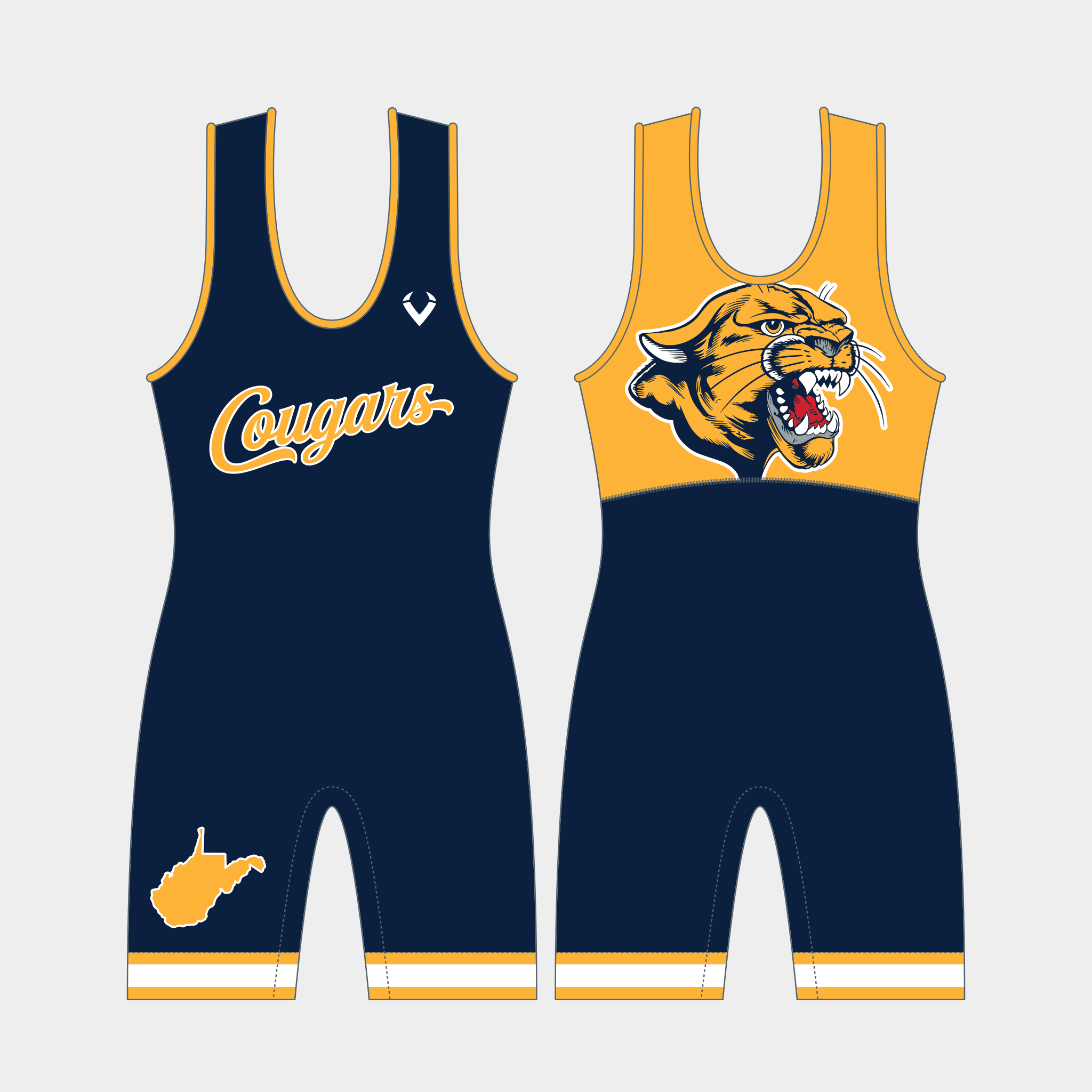 Parkersburg Cougars - XeroTek Singlet
