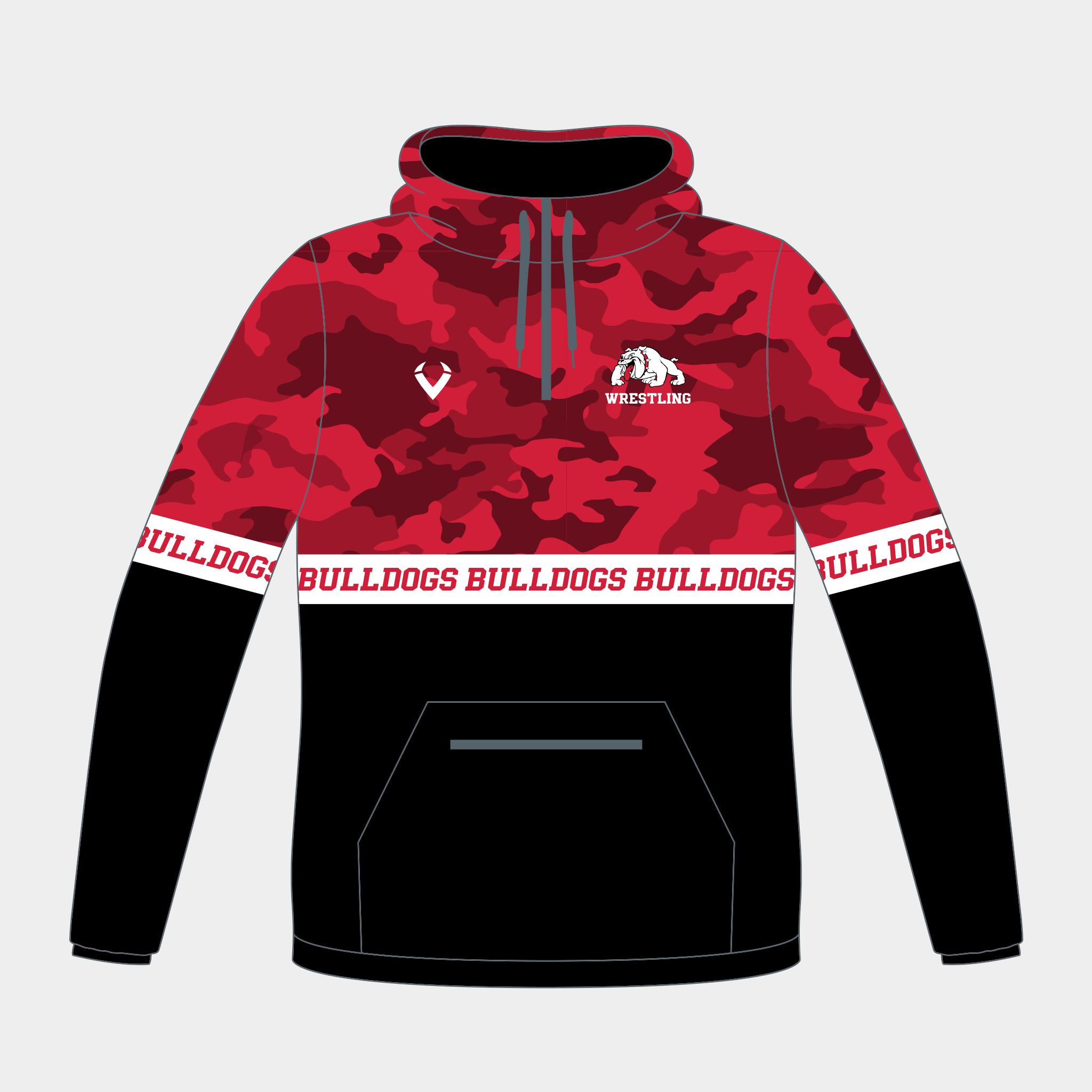 GMC Prep - 1/4 Zip Windbreaker
