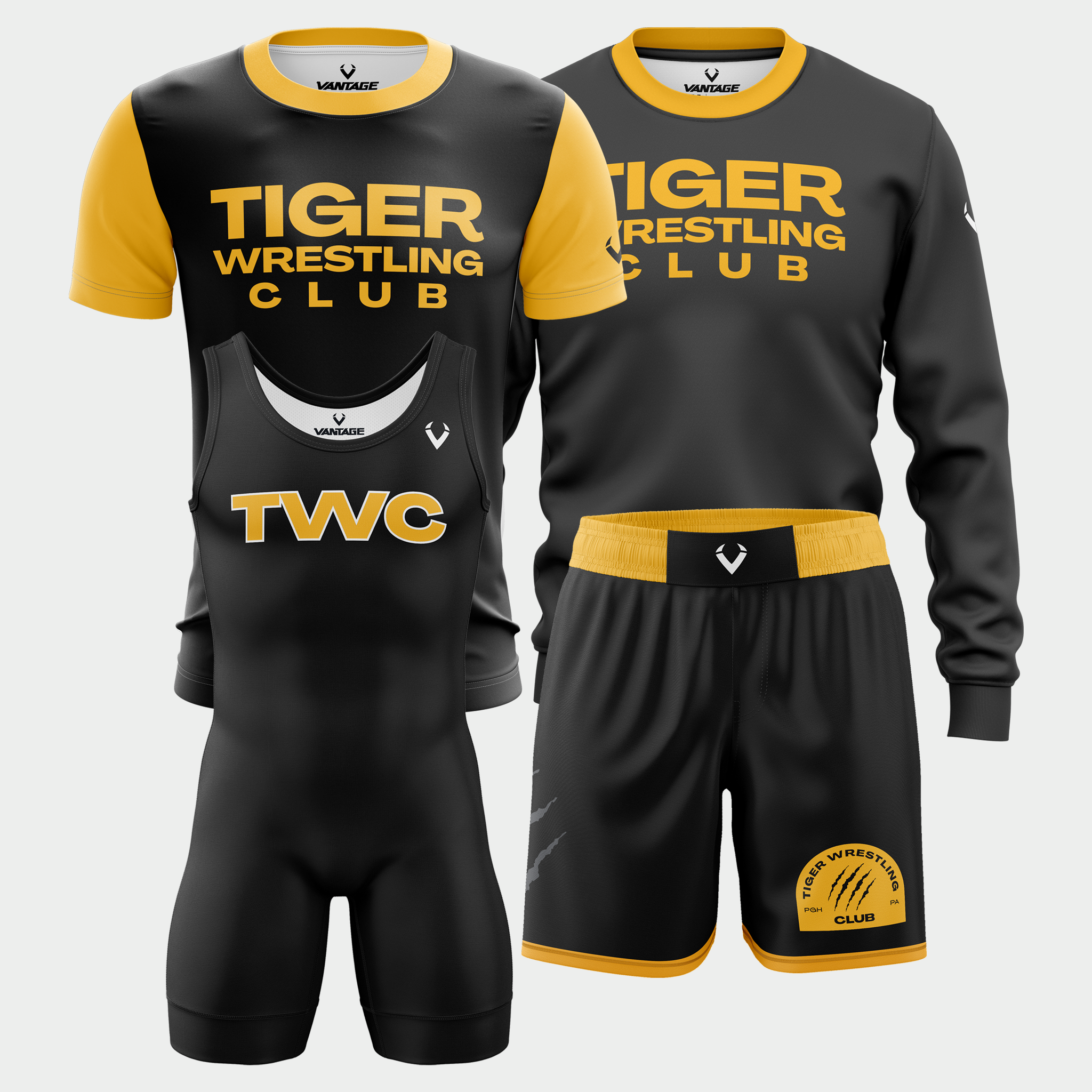 Tiger Wrestling Club - Warm Up Bundle (Option 1)