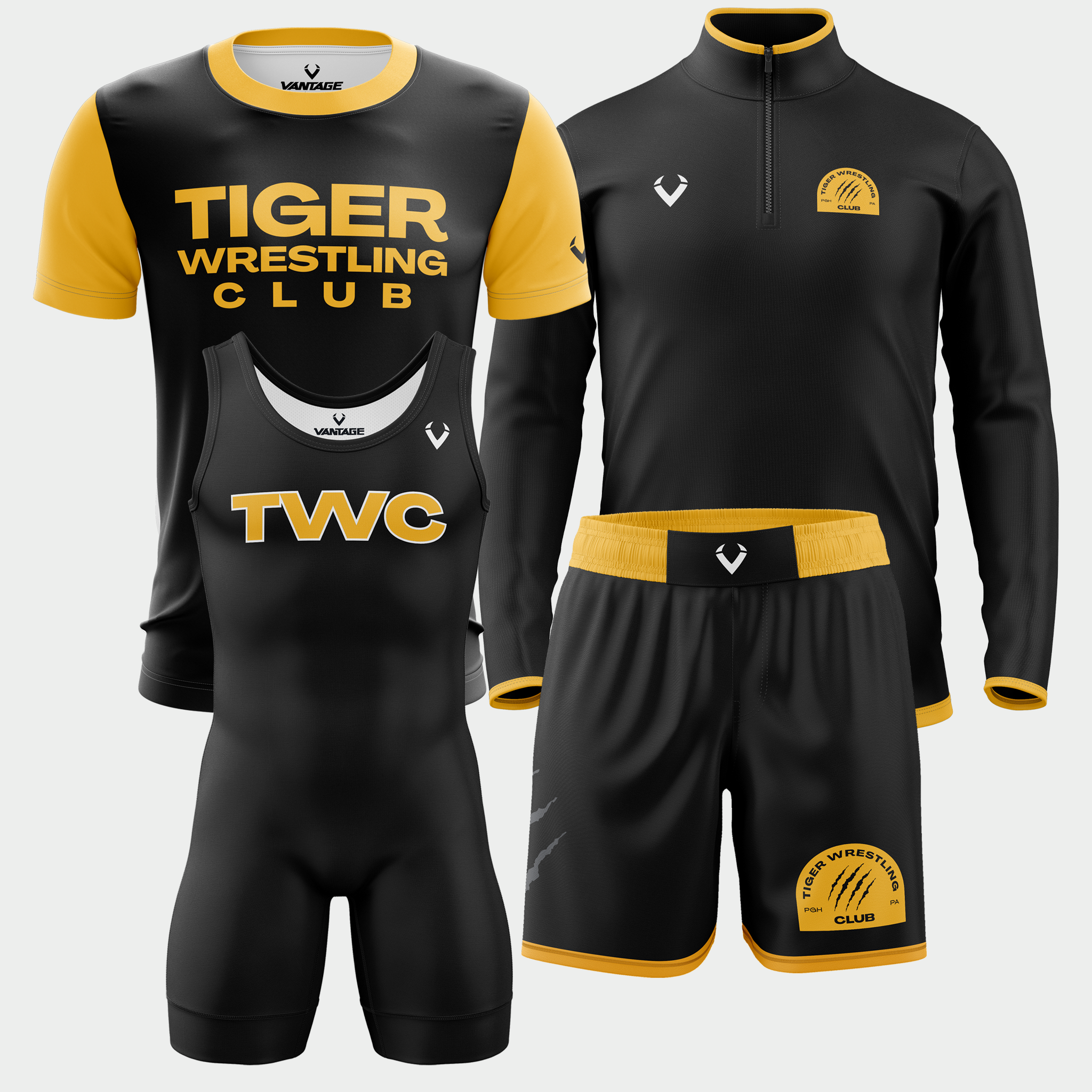 Tiger Wrestling Club - Warm Up Bundle (Option 2)
