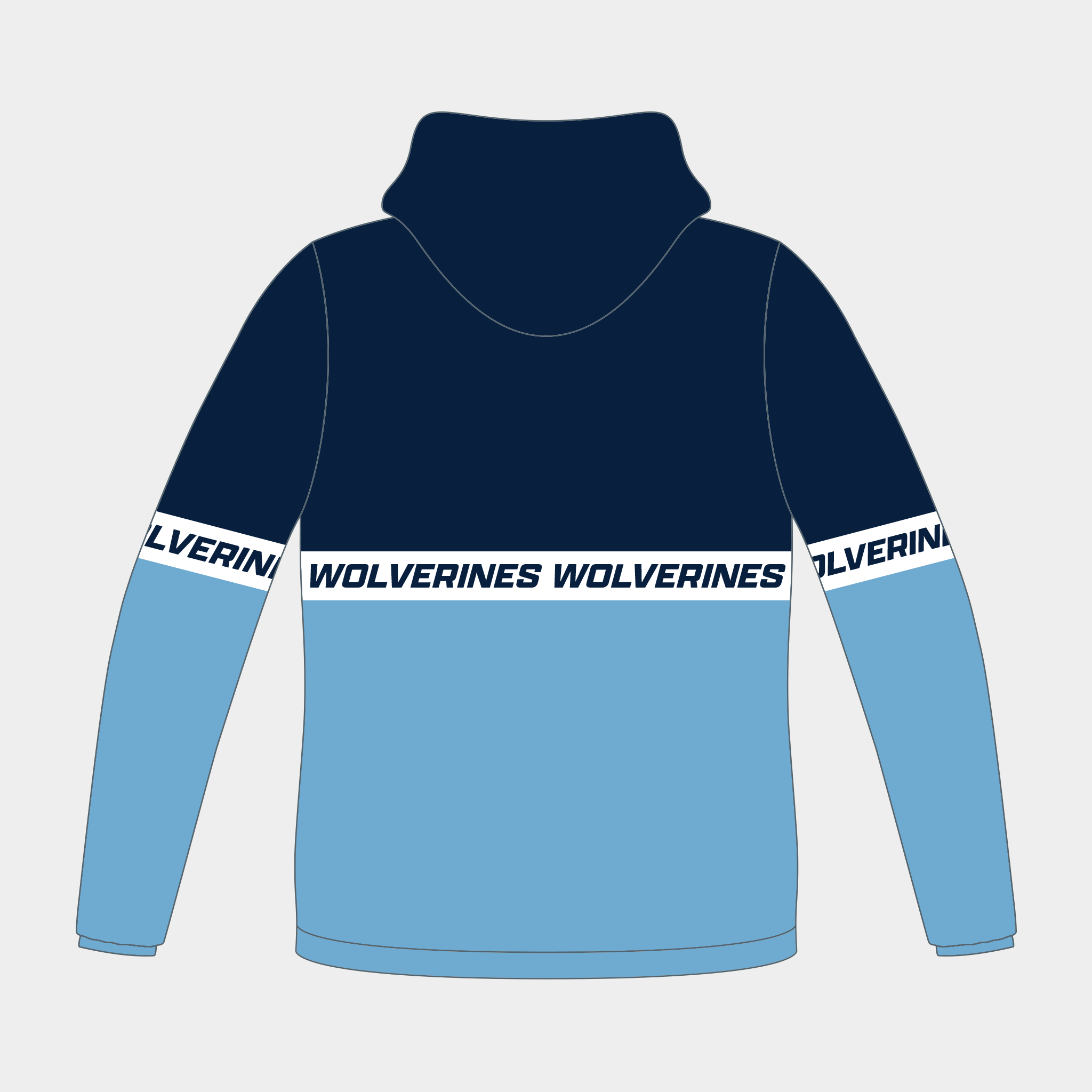 North Stafford - 1/4 Zip Windbreaker