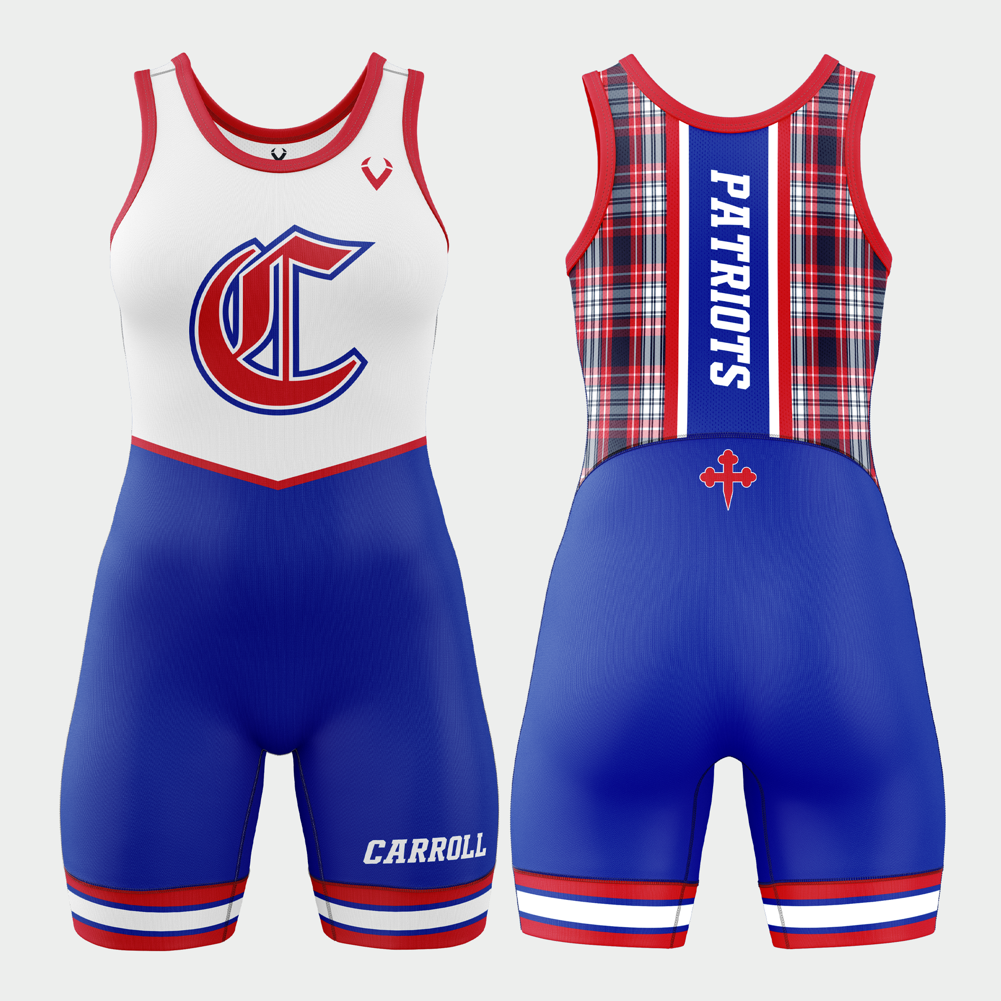 Carroll - Ladies Xero Series Singlet (Design 1)