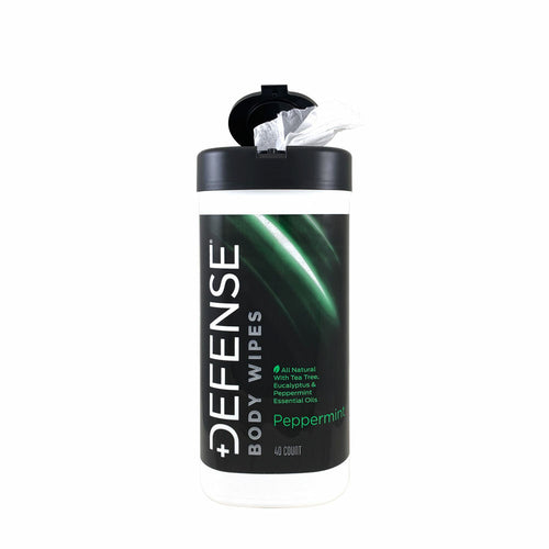 Defense - Peppermint Body Wipes