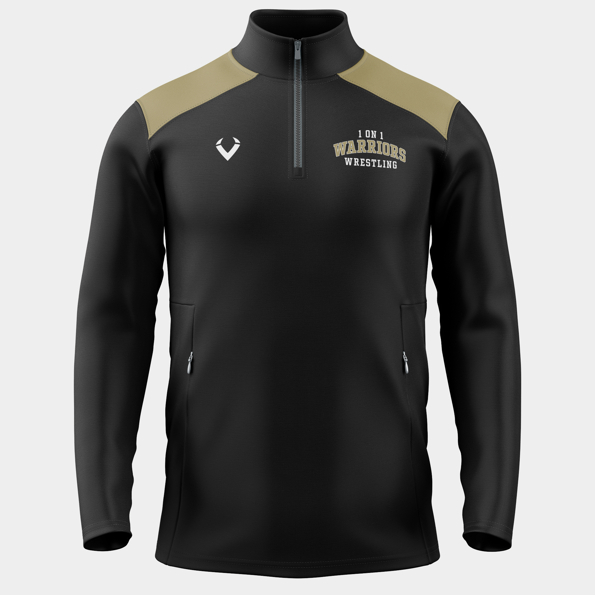 1 on 1 - Contender Hybrid 1/4 Zip Pullover