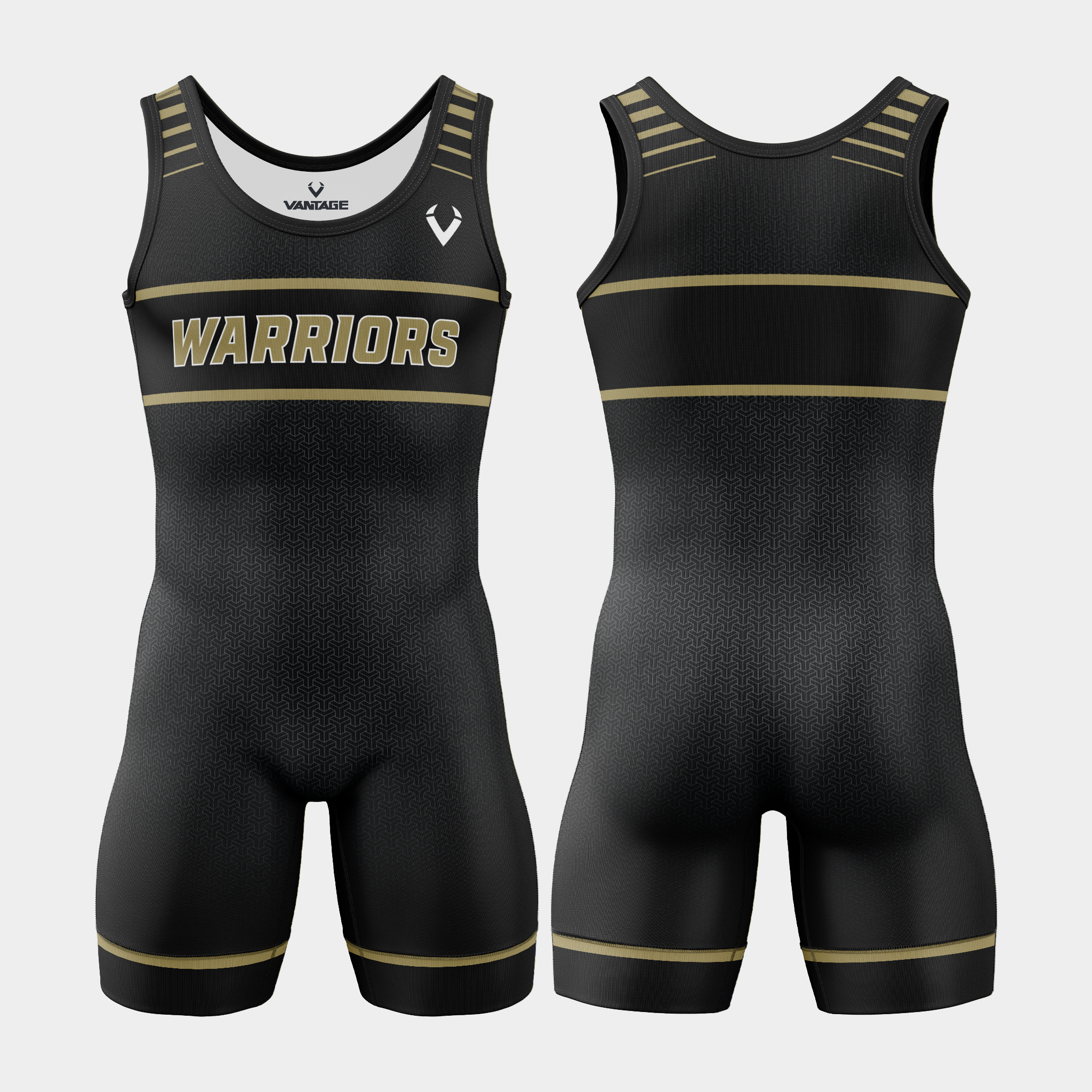 1 on 1 - Mens Standard Singlet (Design 1)