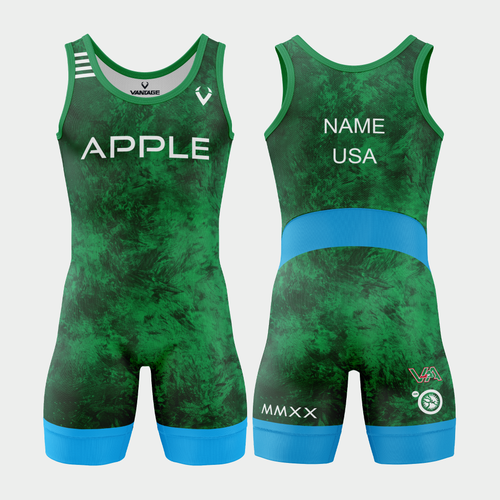 AWA - Xero Series Singlet (Green)