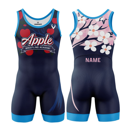Apple Wrestling Academy - Mens Xero Series Singlet