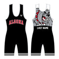 Algona HS - Xero Series Singlet (Black)