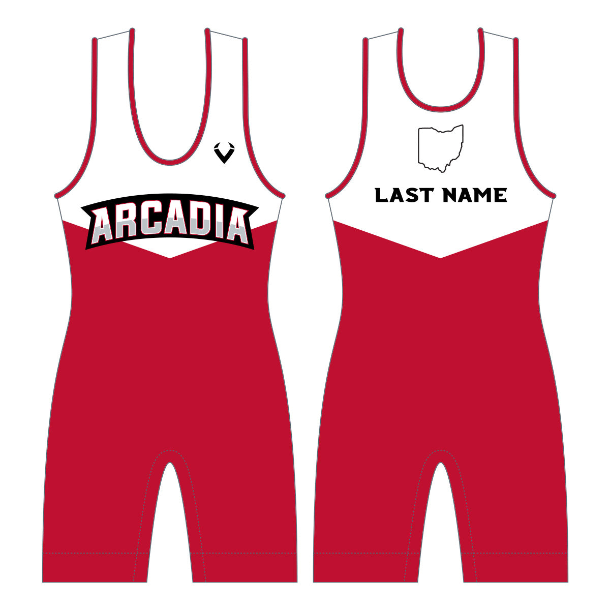 Arcadia - Mens Contender Singlet