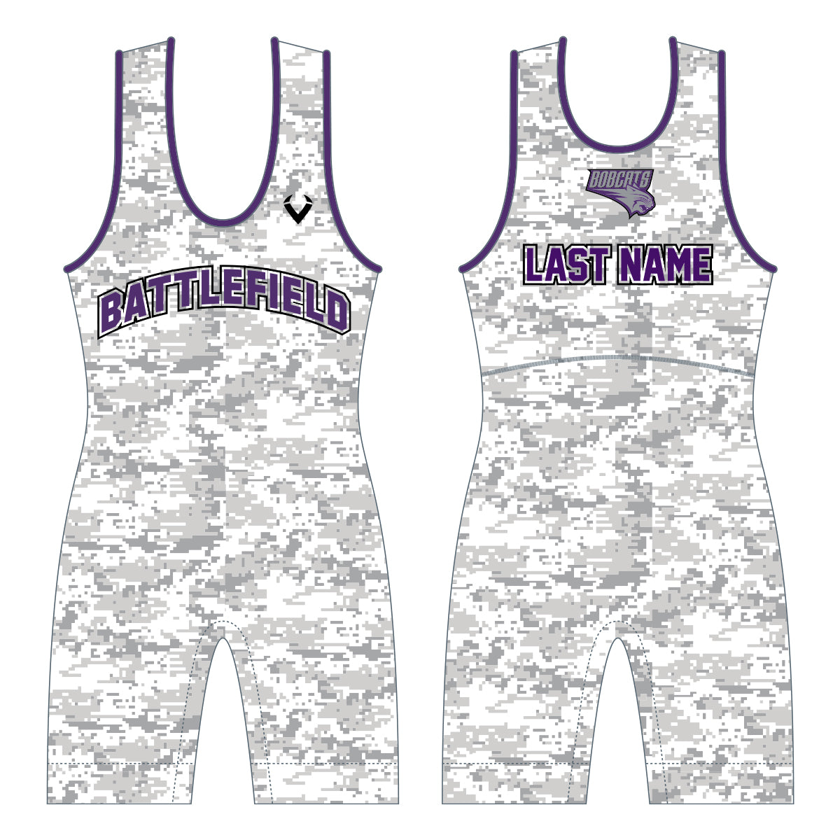 Battlefield - Mens Xero Series Singlet