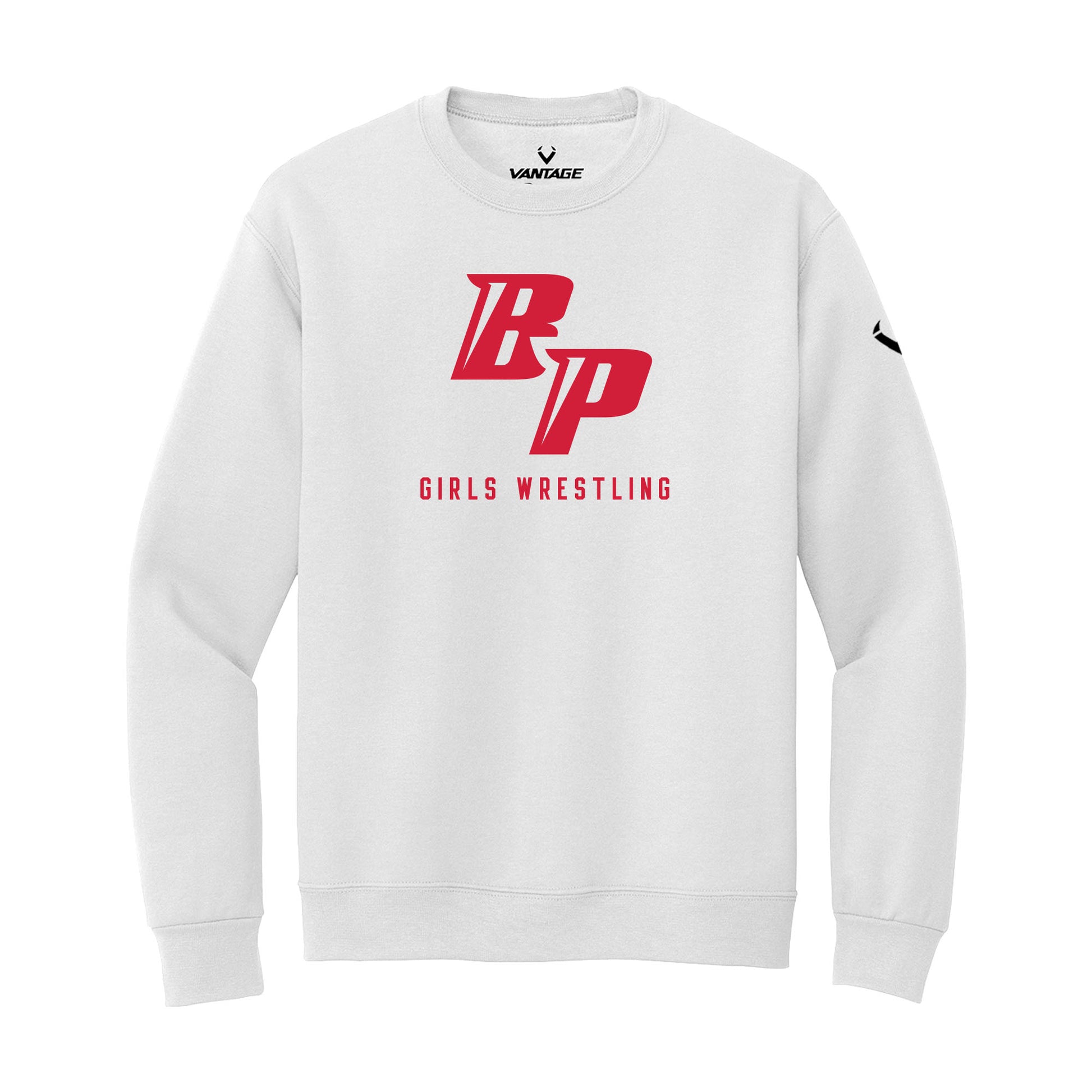 Brooke Point  -  Midweight Sweatshirt (White)