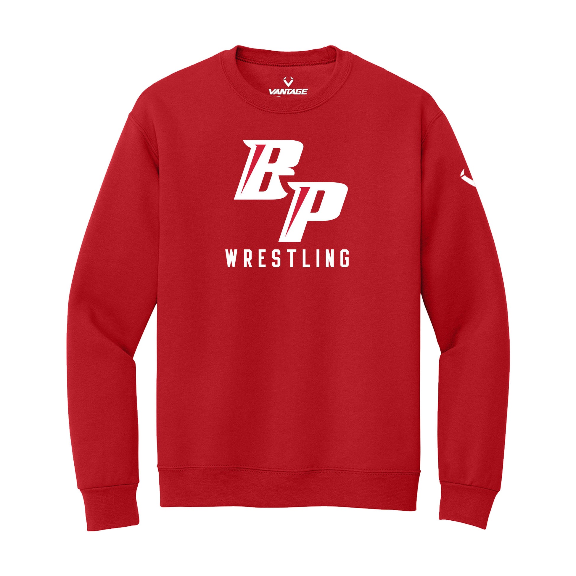 Brooke Point  -  Midweight Sweatshirt (Red)