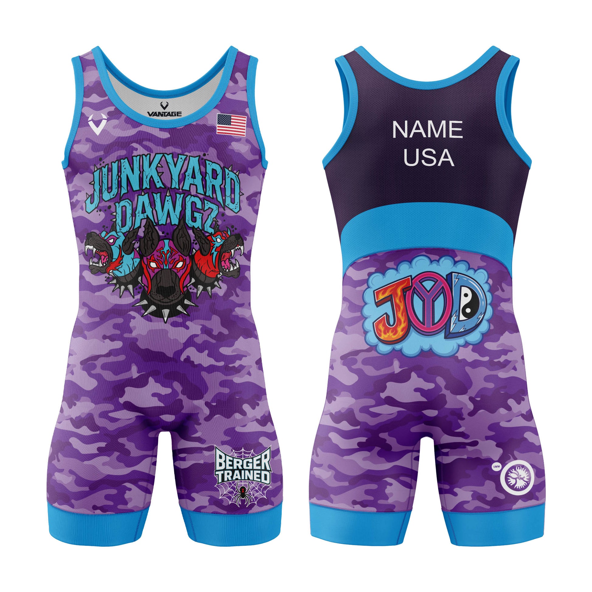 Berger Trained - Mens Xero Series Singlet
