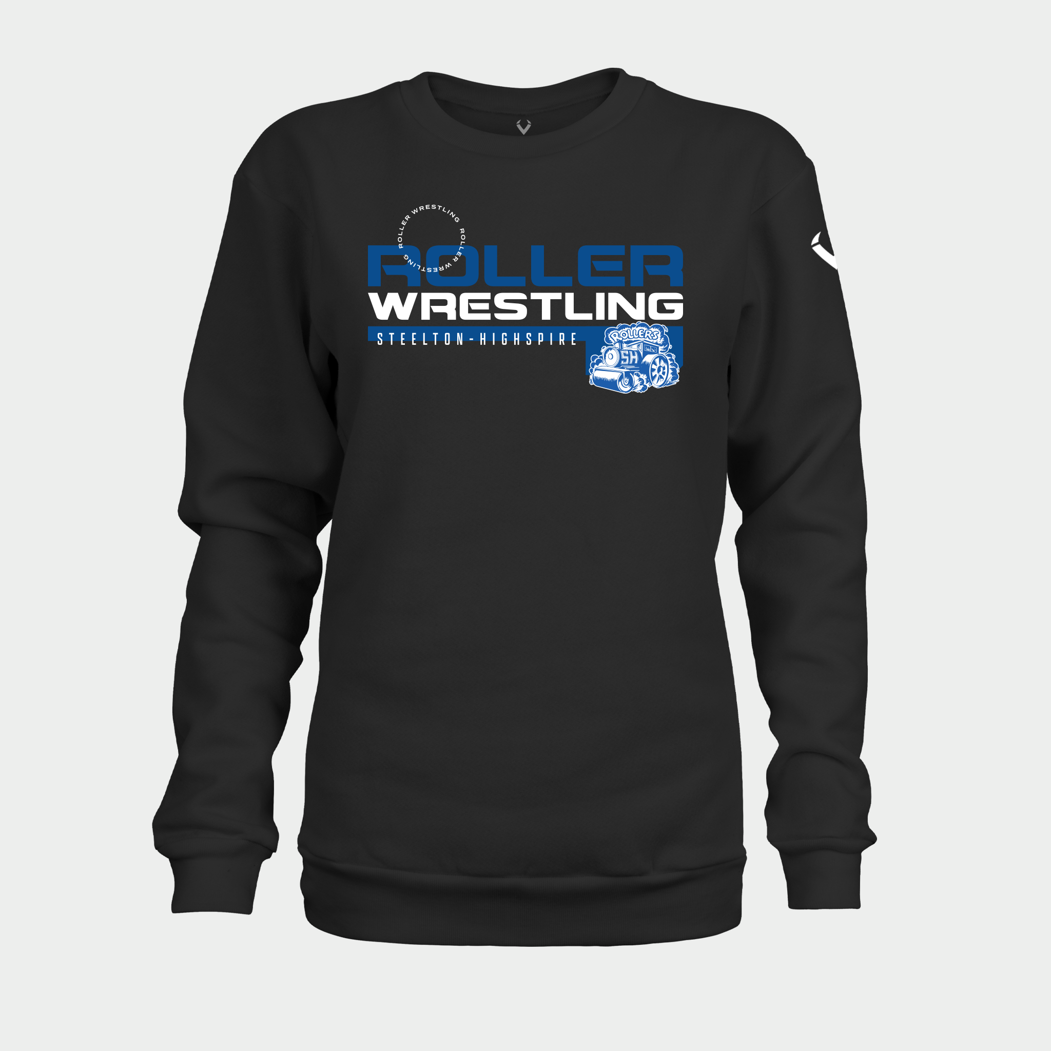 Steelton Rollers -  Midweight Sweatshirt (Black)