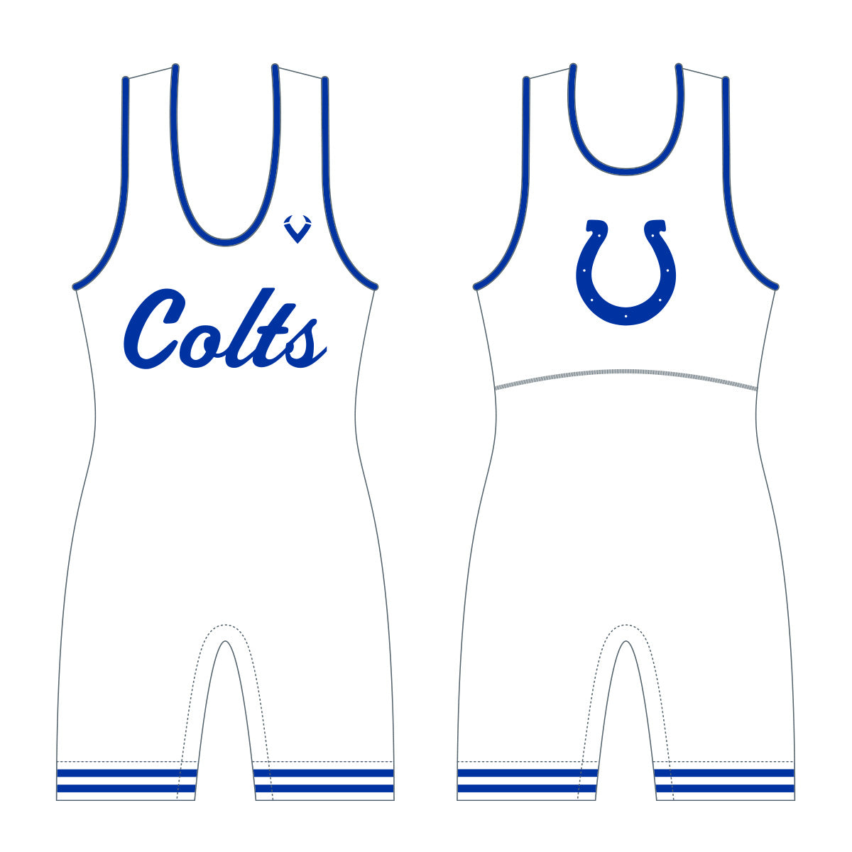 Buena Colts - Mens Xero Series Singlet