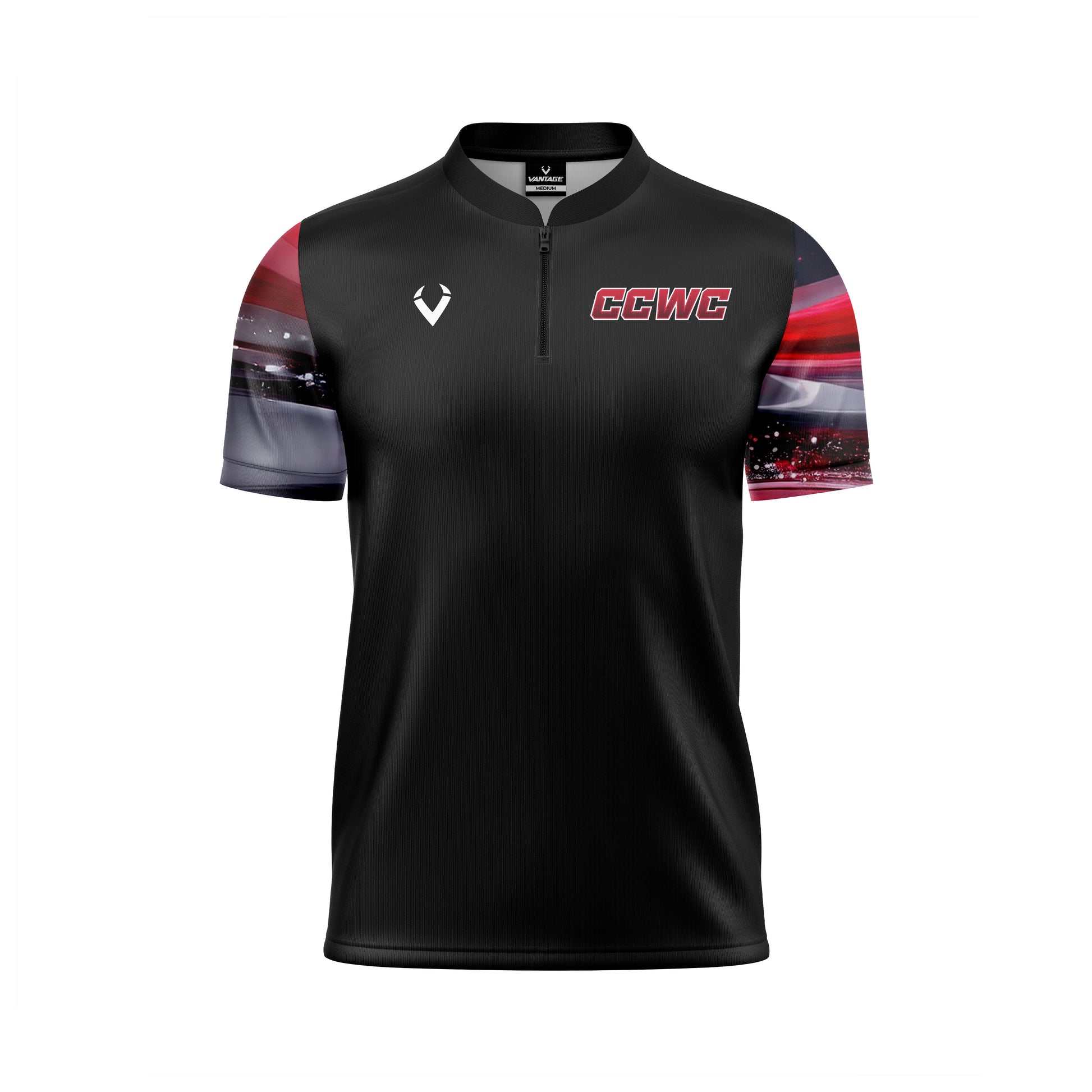 Capital City - 1/4 Zip Mock Polo