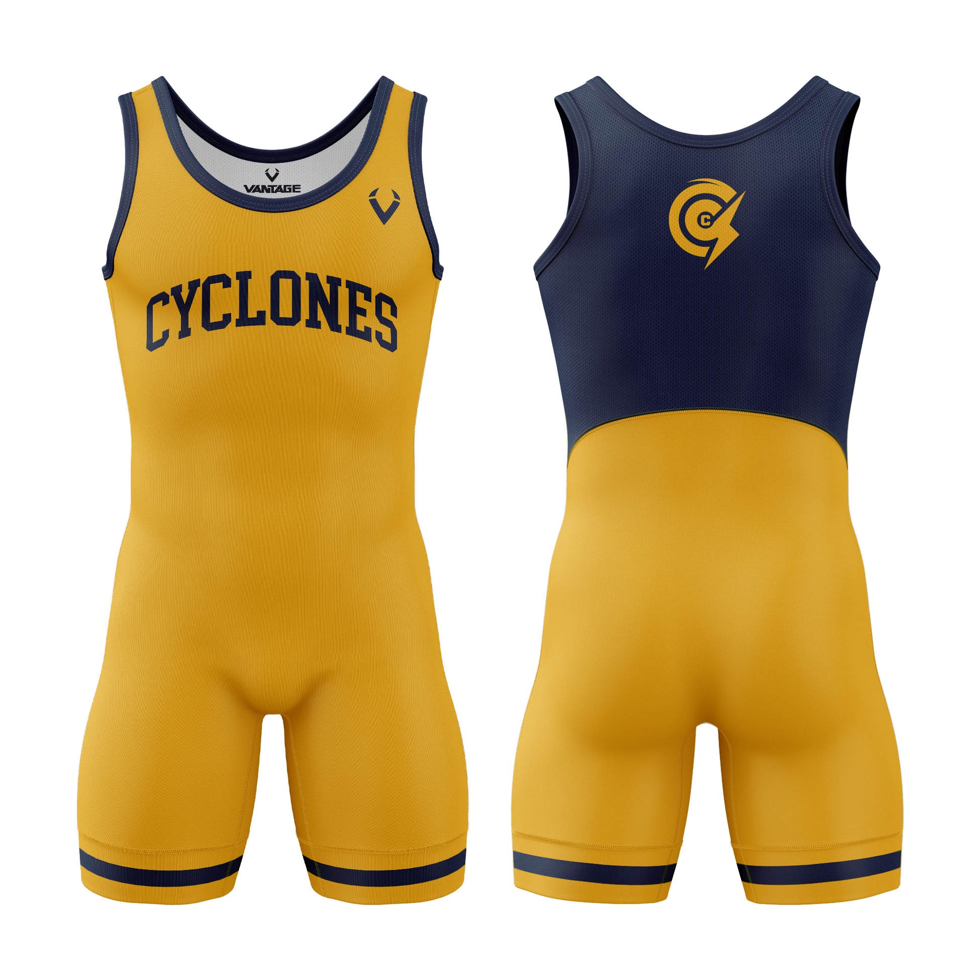 Cyclones WC - Mens Xero Series Singlet