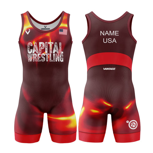 Capital WC - 2026 Xero Series Singlet (Design 2 - Red)