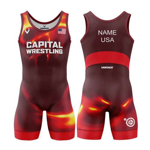 Capital WC - 2026 Xero Series Singlet (Design 1 - Red)