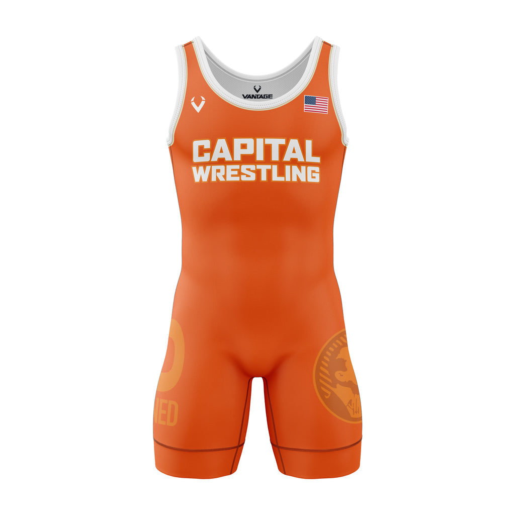 Capital WC - Xero Series Singlet (Orange)