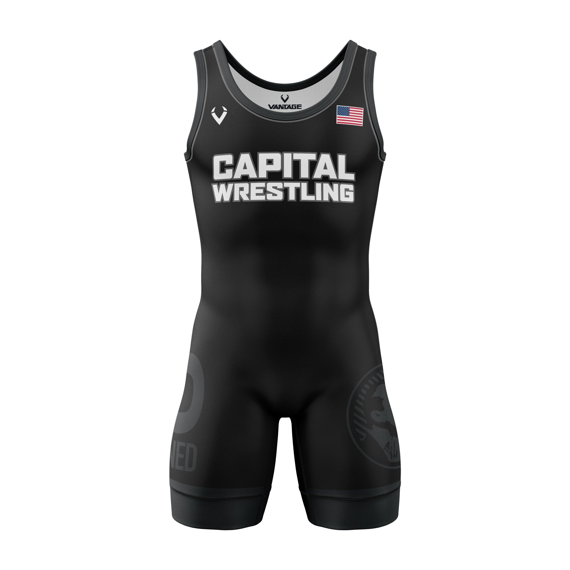 Capital WC - Xero Series Singlet (Black)