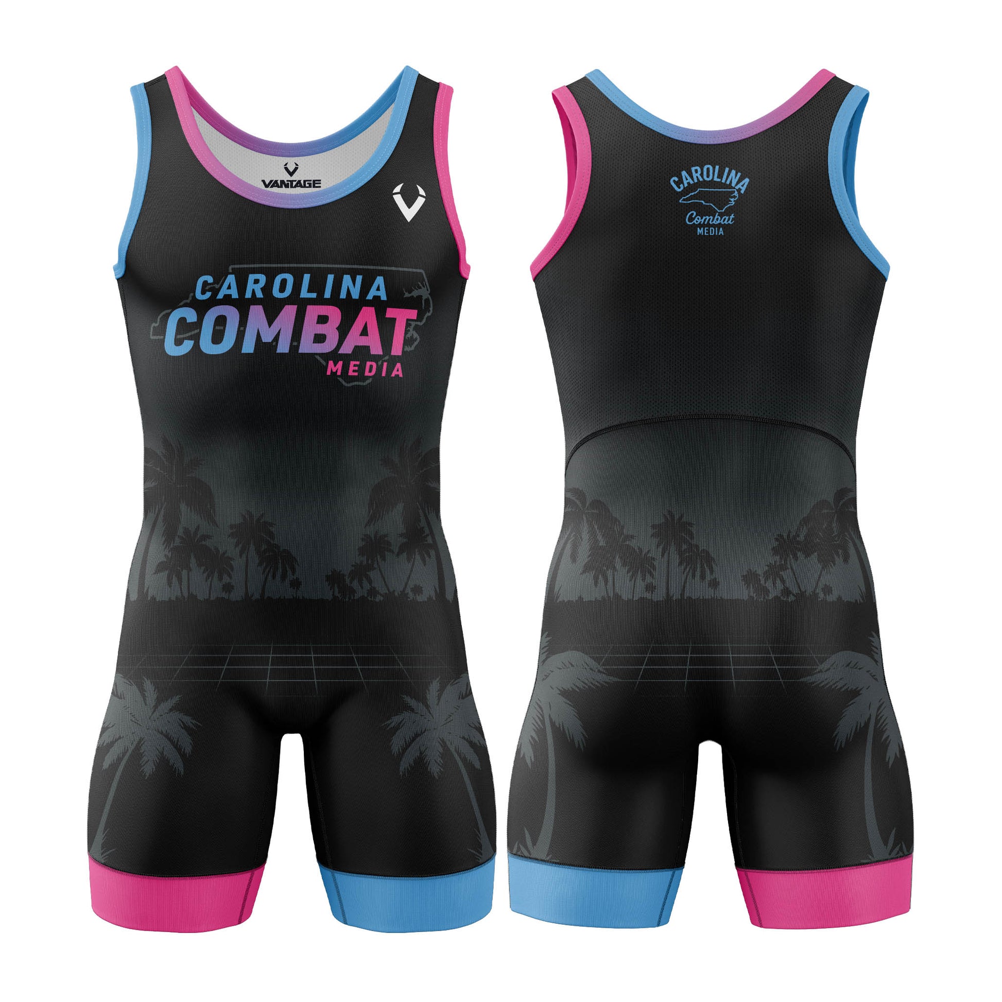 Carolina Combat Media - Mens Xero Series Singlet