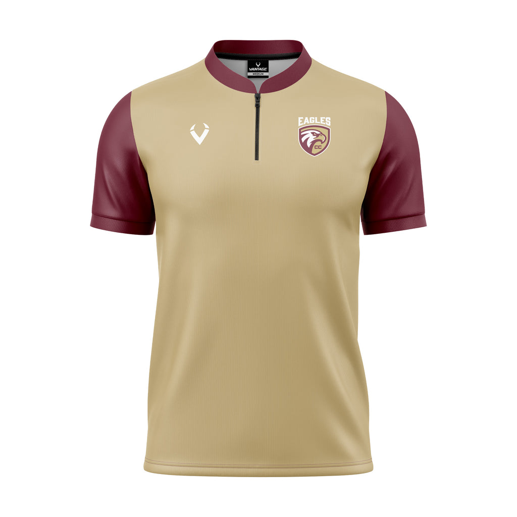 Columbia City - 1/4 Zip Mock Polo
