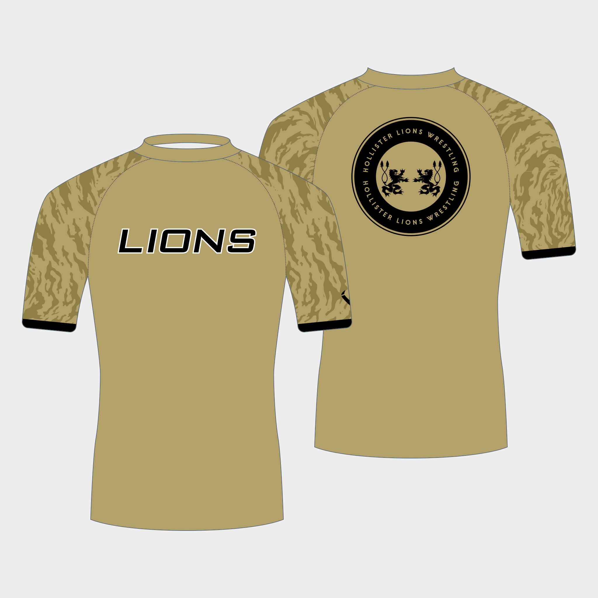 Hollister - Compression Top (Gold)