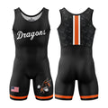Dallas Dragons - Xero Series Singlet (Black)