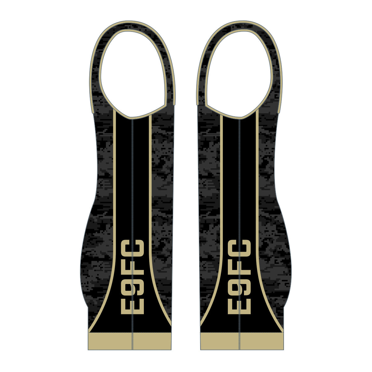 E9FC - Contender Singlet (Black)