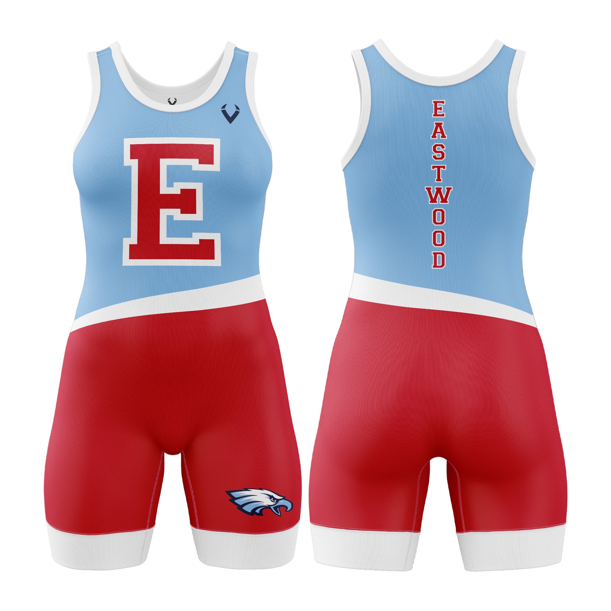 Eastwood - Ladies Contender Singlet (Blue/Red)