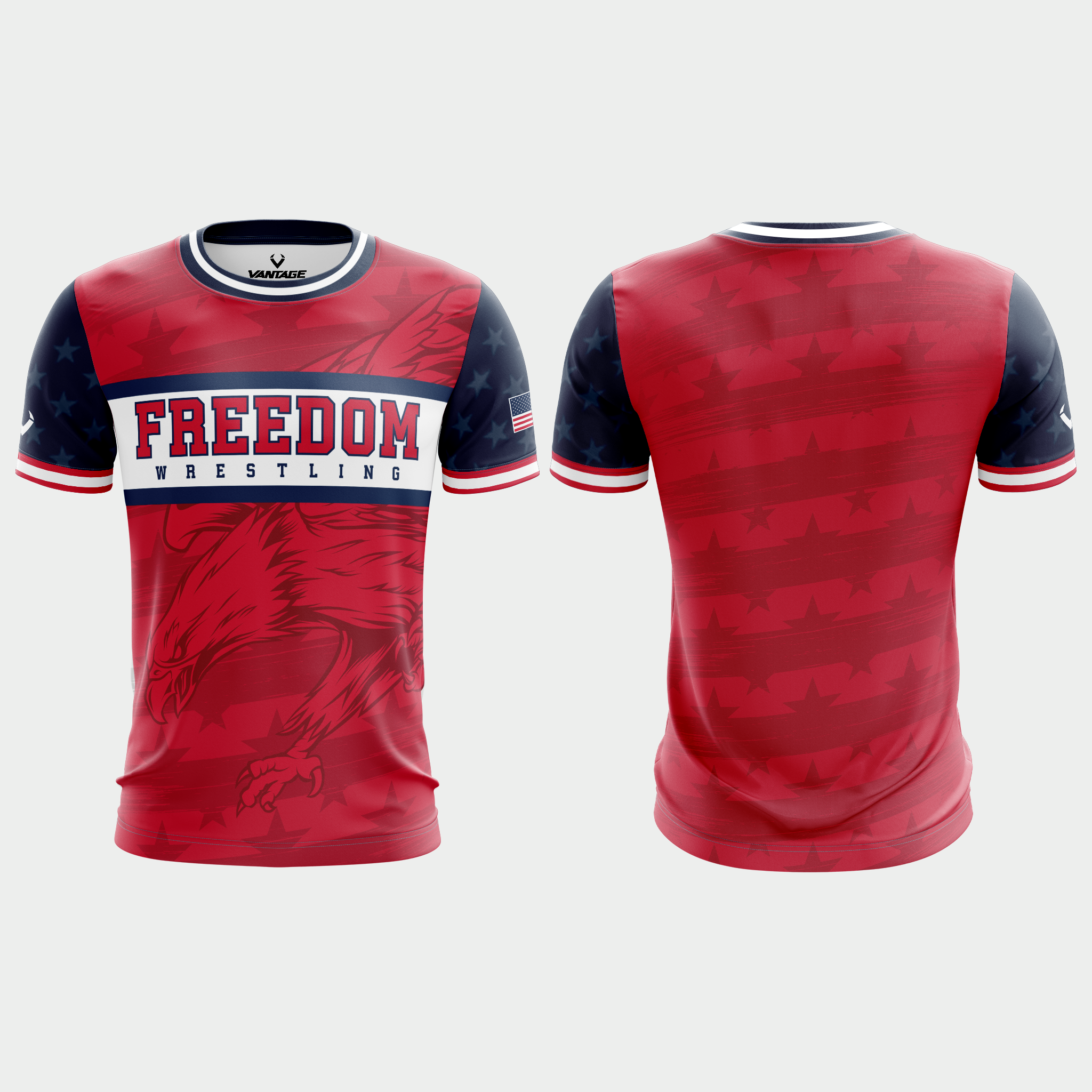 Freedom WC - Contender Series Tee (Red)