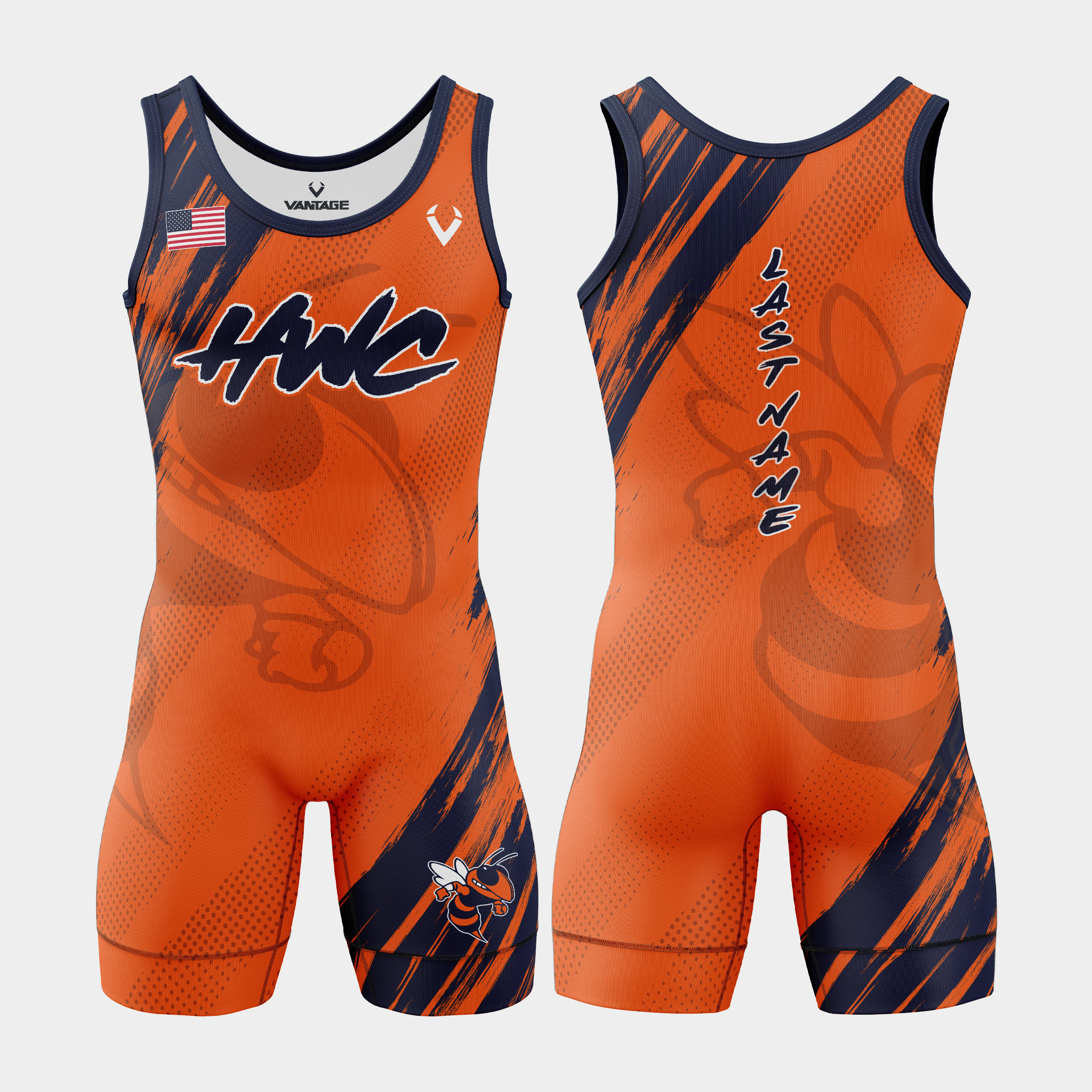 Hornet WC - Standard Singlet (Orange)