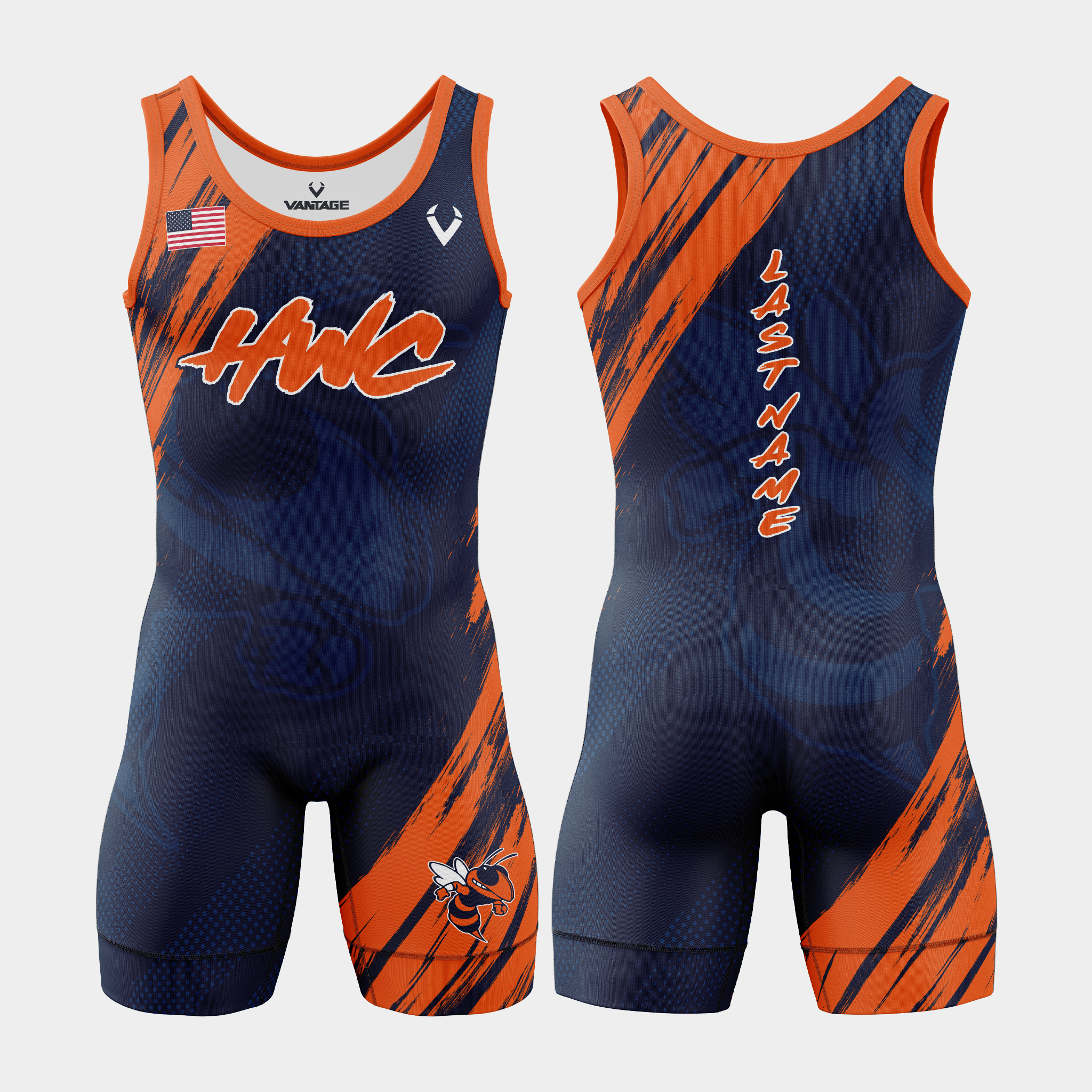 Hornet WC - Standard Singlet (Navy)