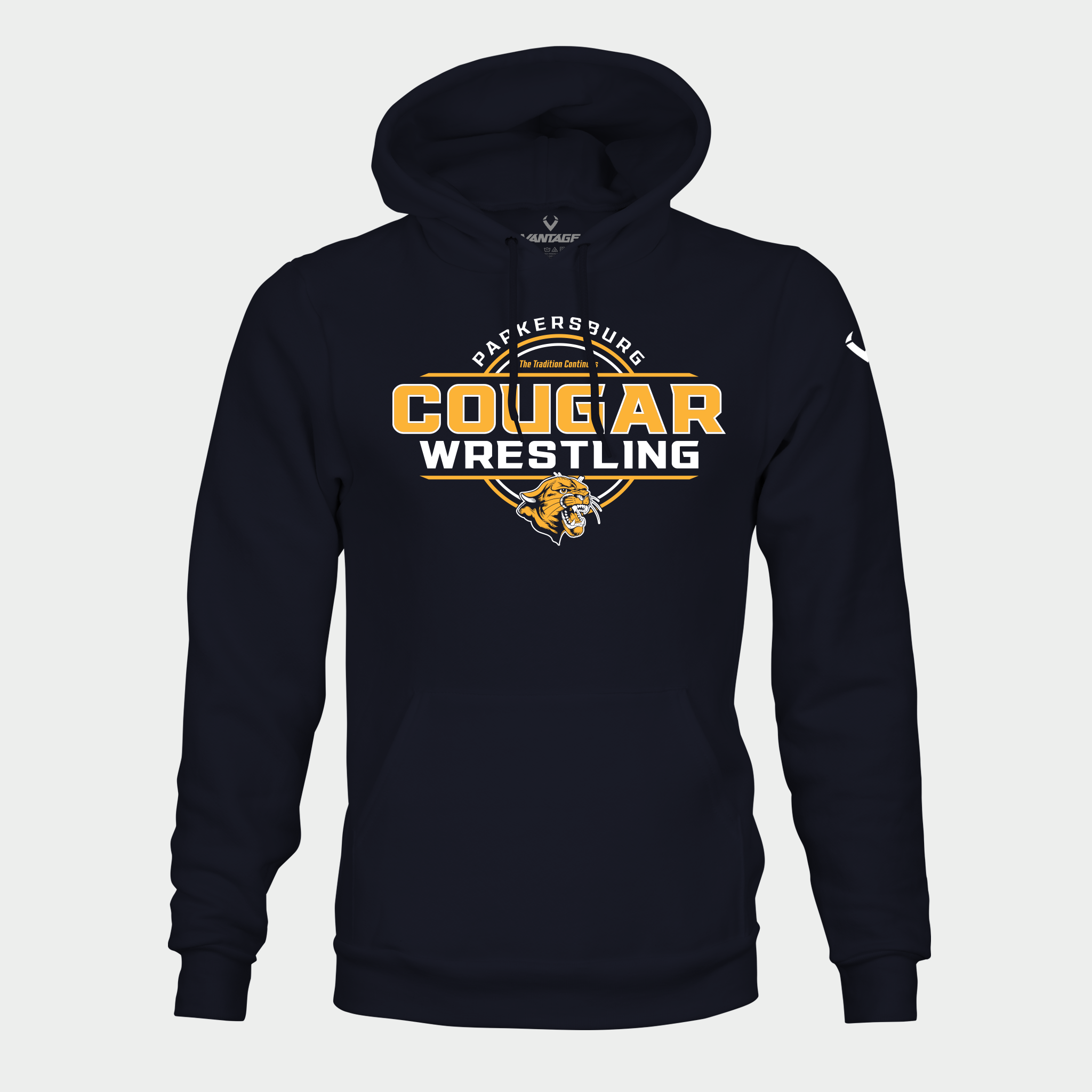 Parkersburg Cougars -  Midweight Hoodie