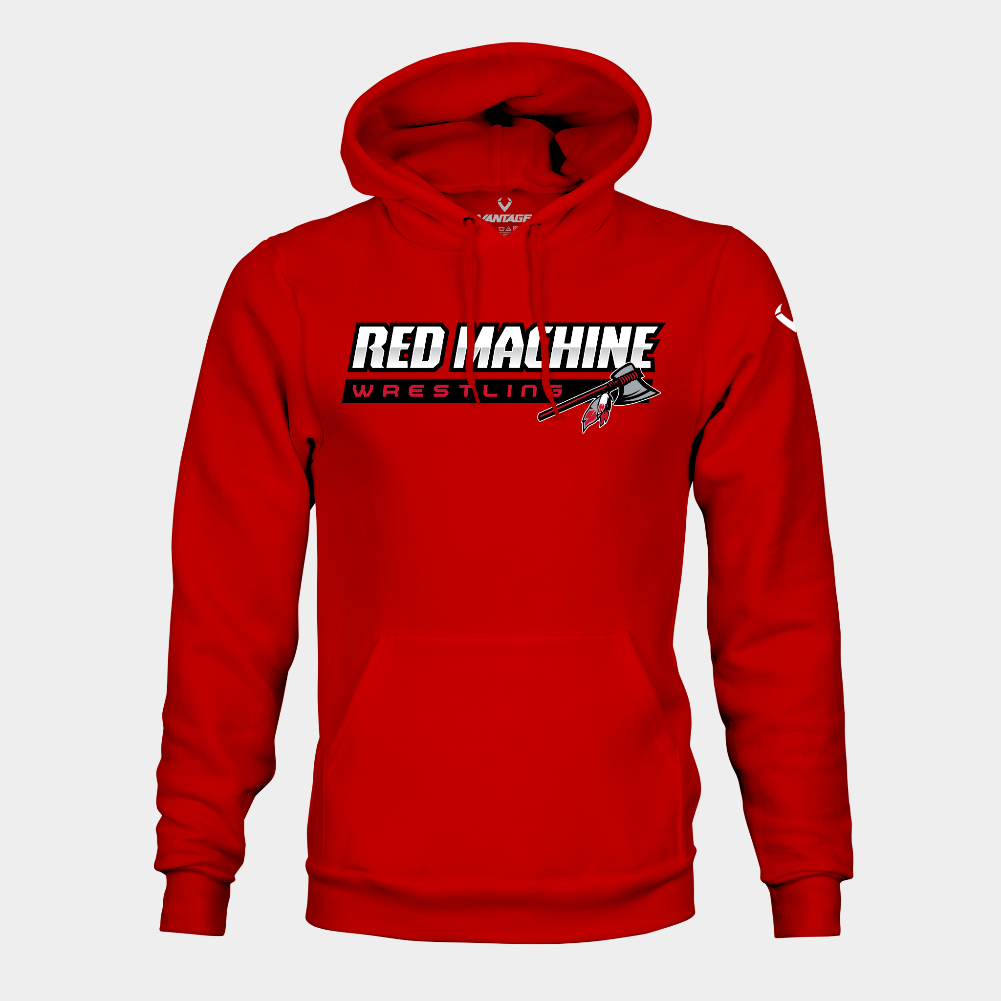 Red Machine -  Midweight Hoodie