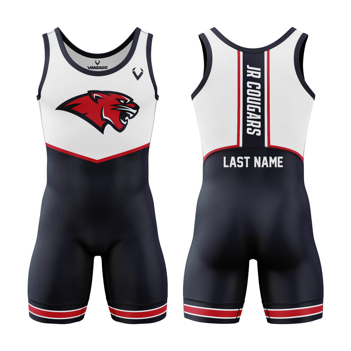 Jr Cougar WC - Mens Xero Series Singlet