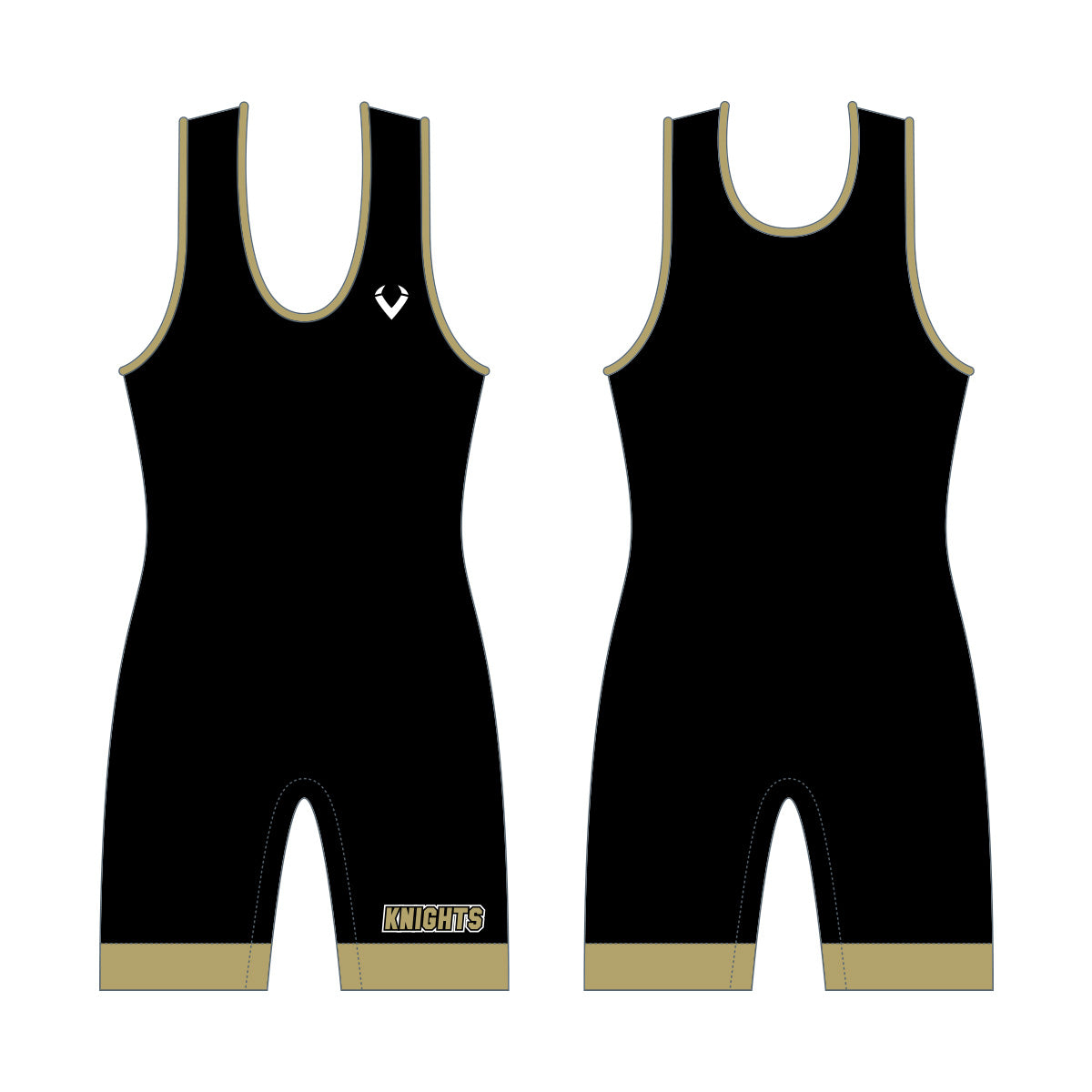 KnightsWC - Mens Contender Singlet