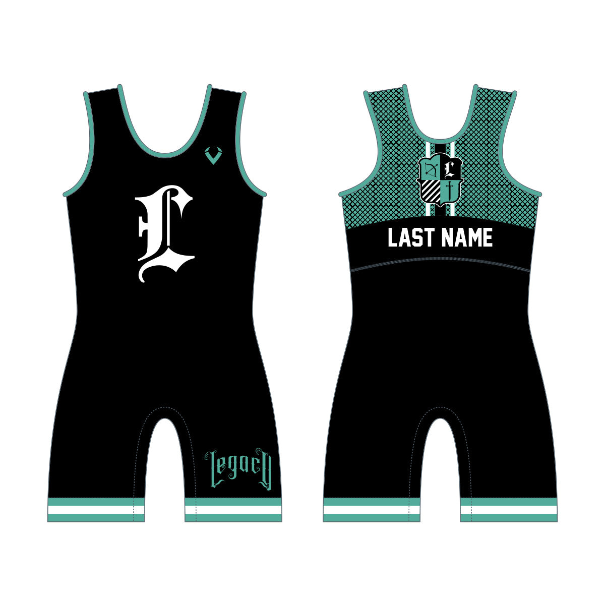 Legacy Dragons - Ladies Xero Series Singlet
