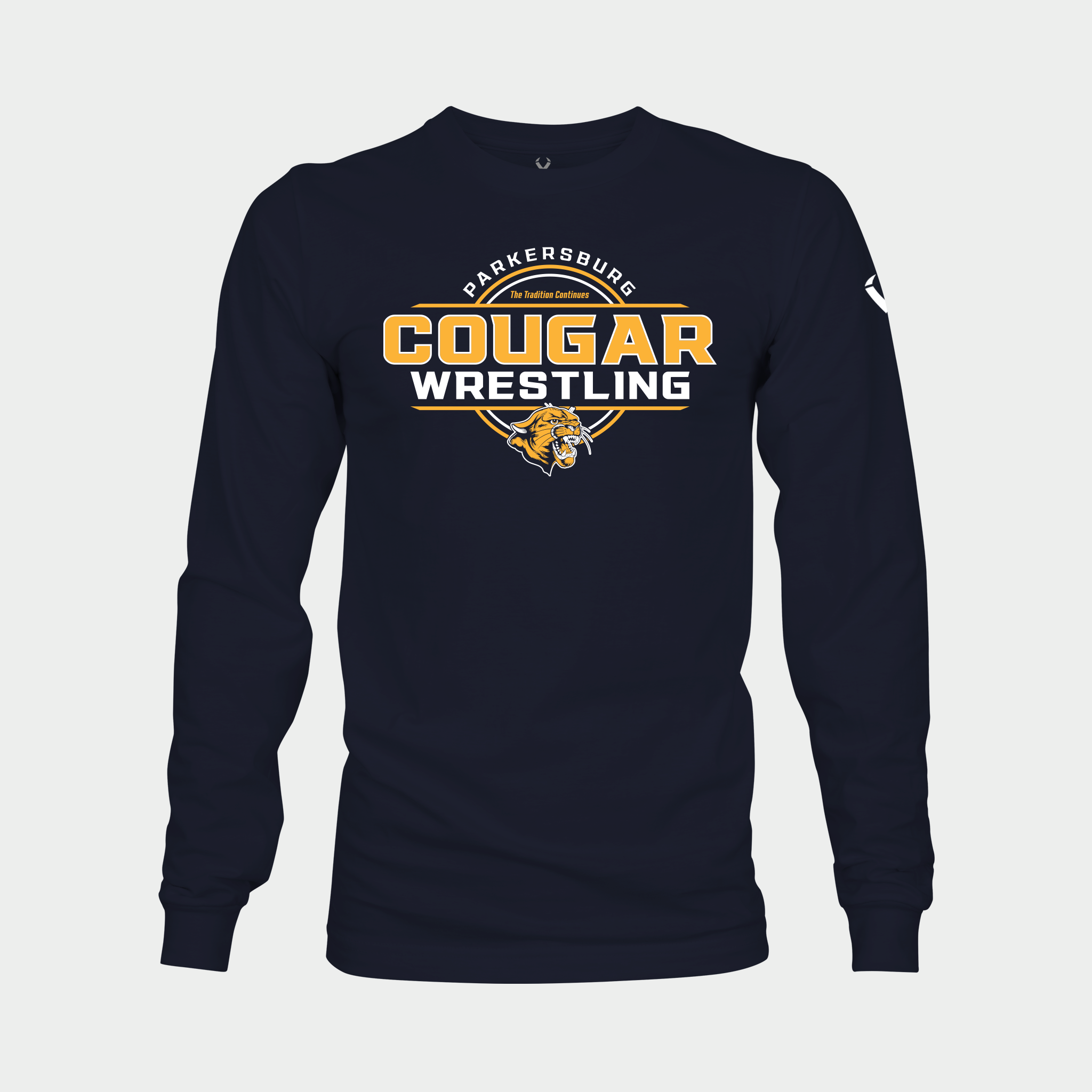 Parkersburg Cougars -  Ultra Soft Long Sleeve