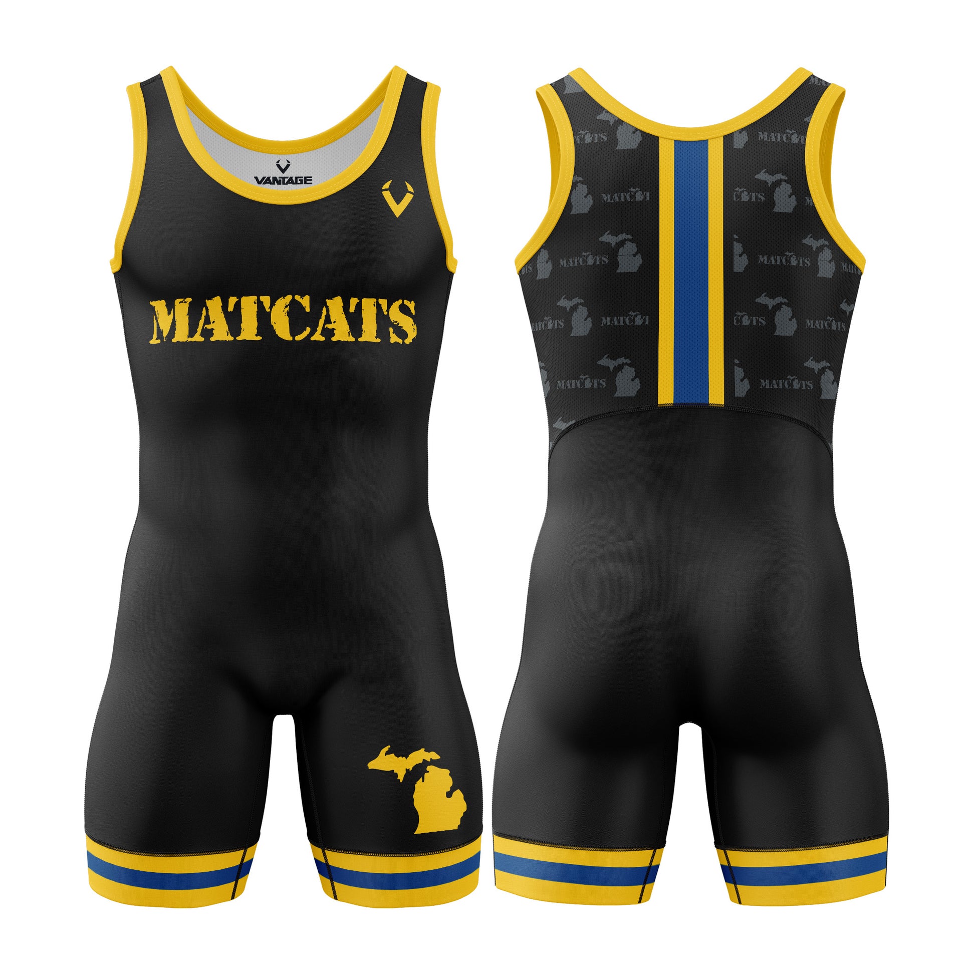 MI Matcats - Xero Series Singlet