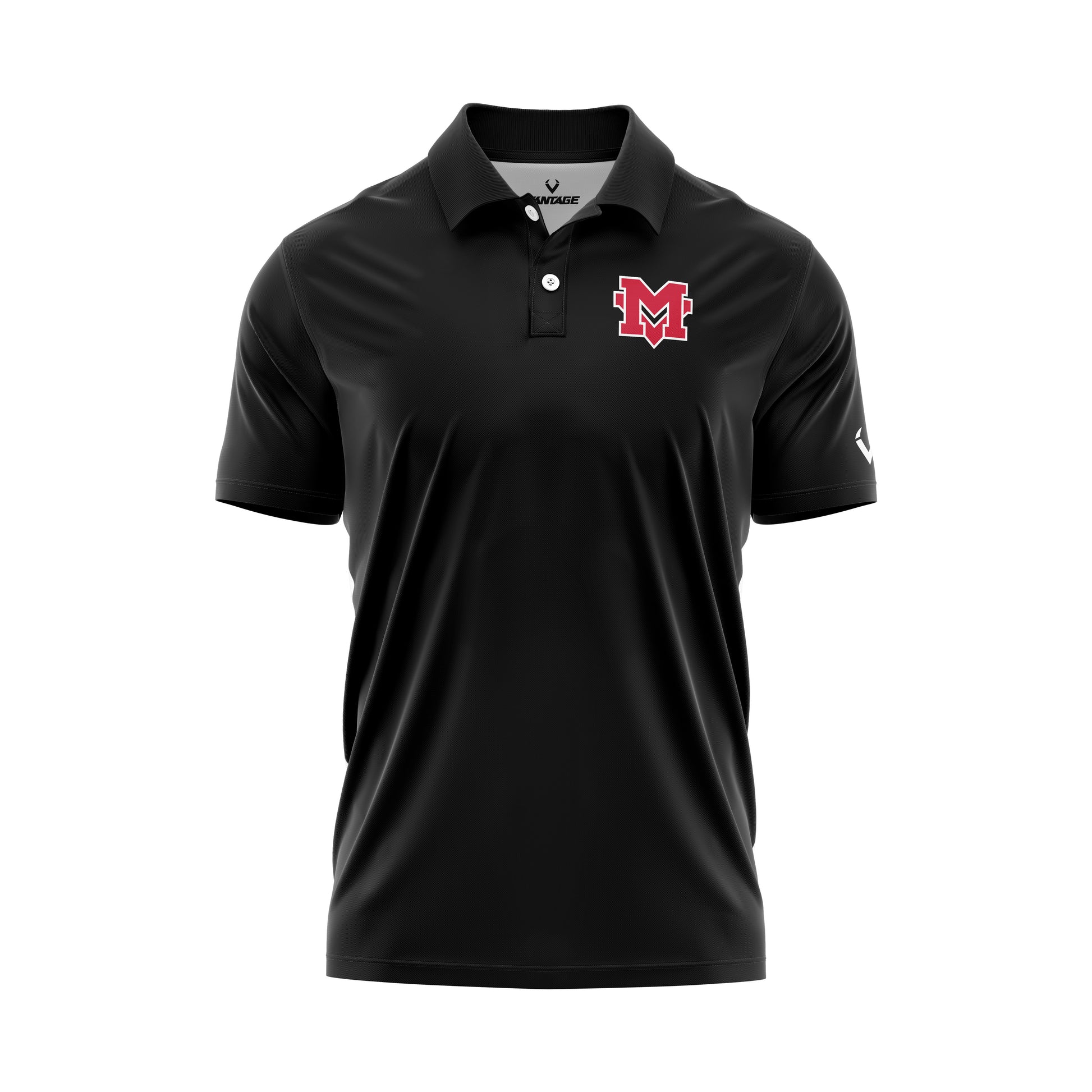 Monte Vista (CA) - Drifit Polo (Black)