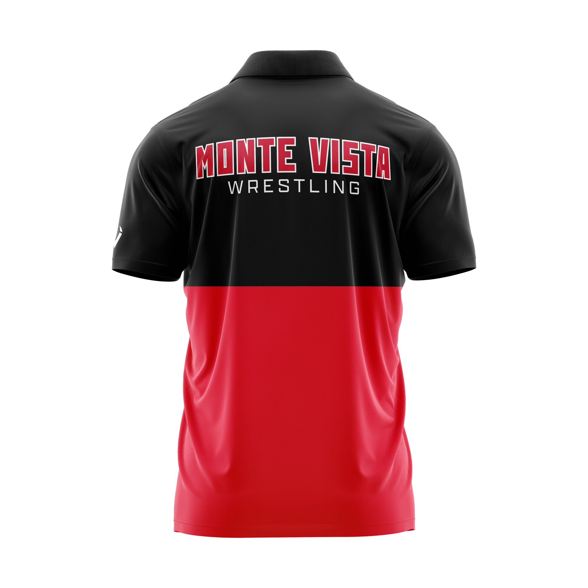 Monte Vista (CA) - Drifit Polo (Black/Red)